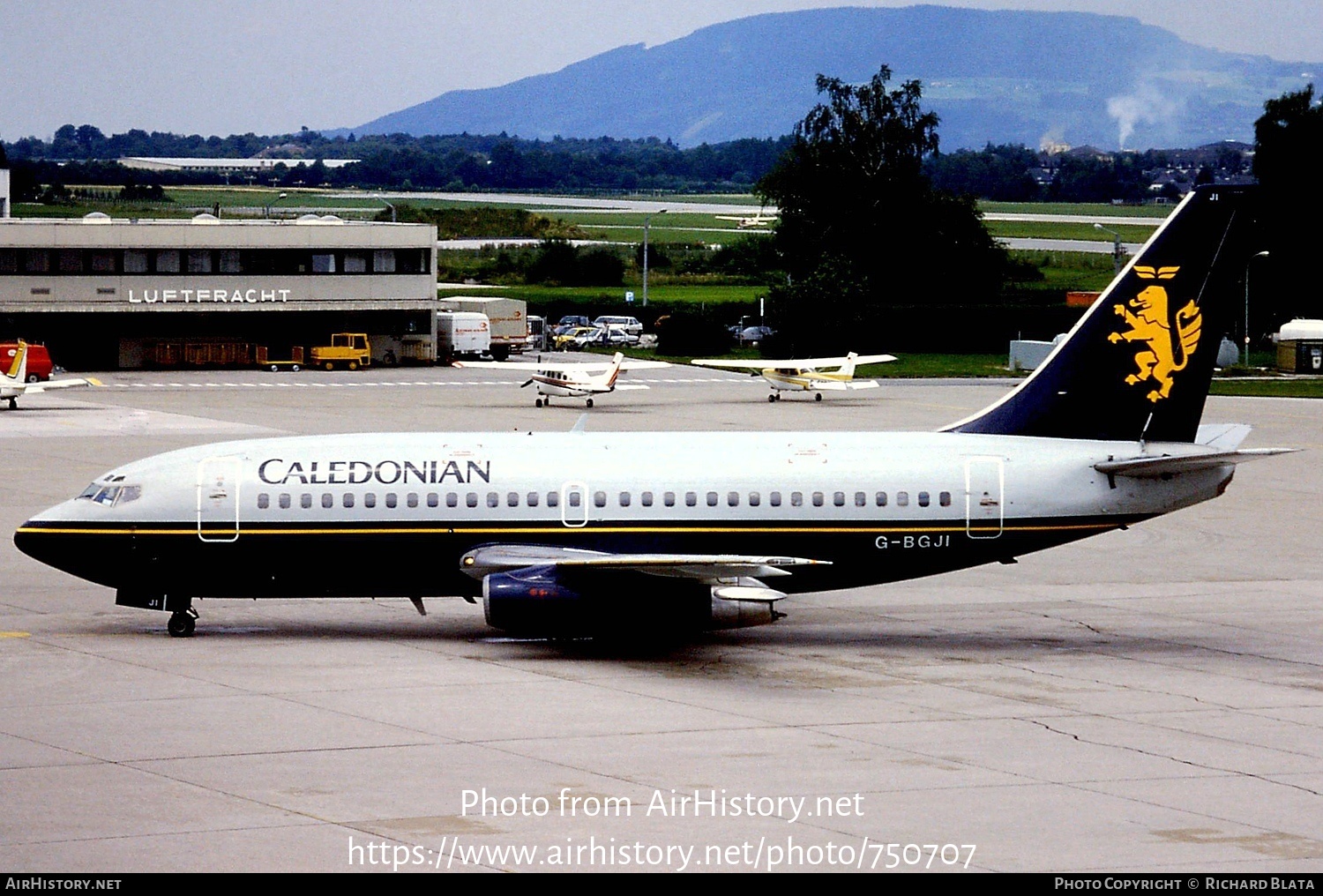 Aircraft Photo of G-BGJI | Boeing 737-236/Adv | Caledonian Airways | AirHistory.net #750707