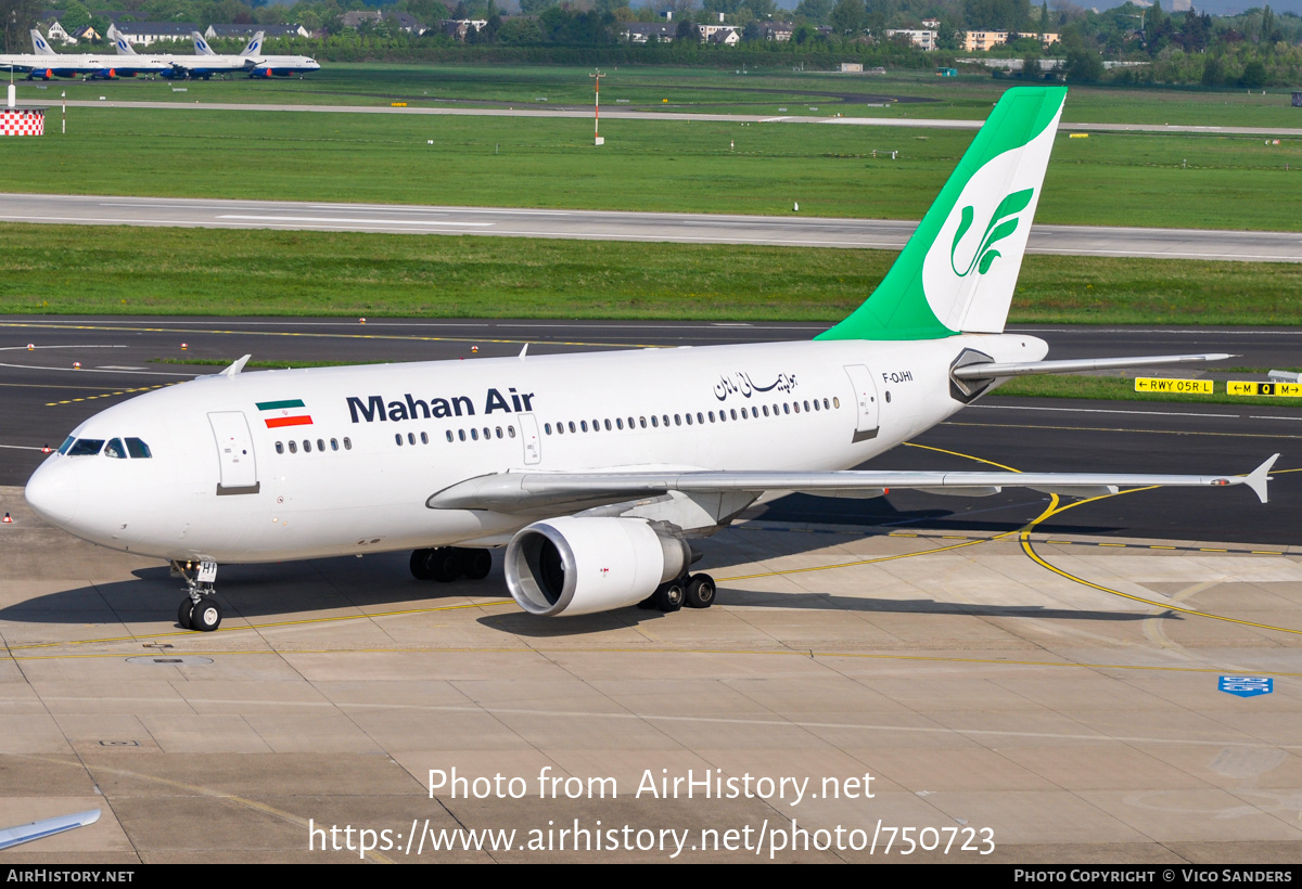 Aircraft Photo of F-OJHI | Airbus A310-304/ET | Mahan Air | AirHistory.net #750723