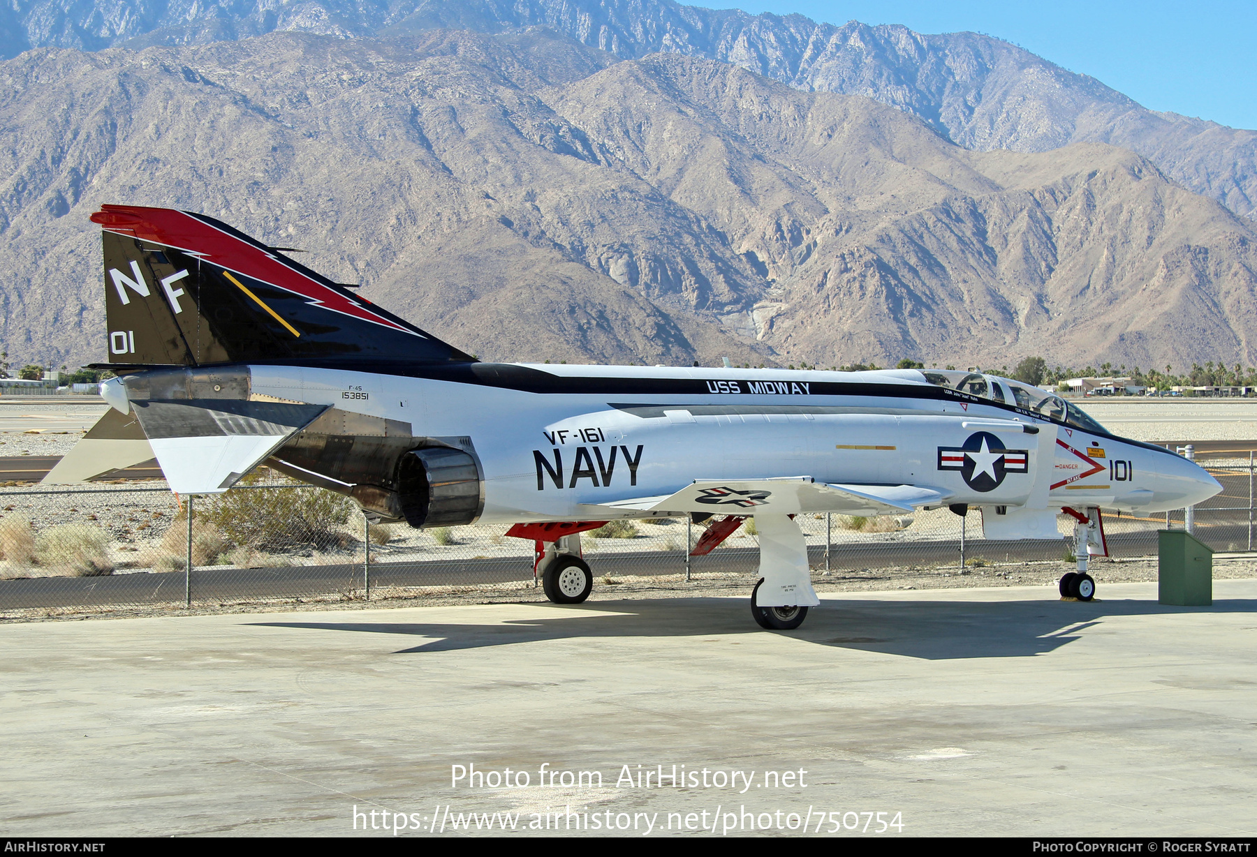 Aircraft Photo of 153851 | McDonnell Douglas F-4S Phantom II | USA - Navy | AirHistory.net #750754