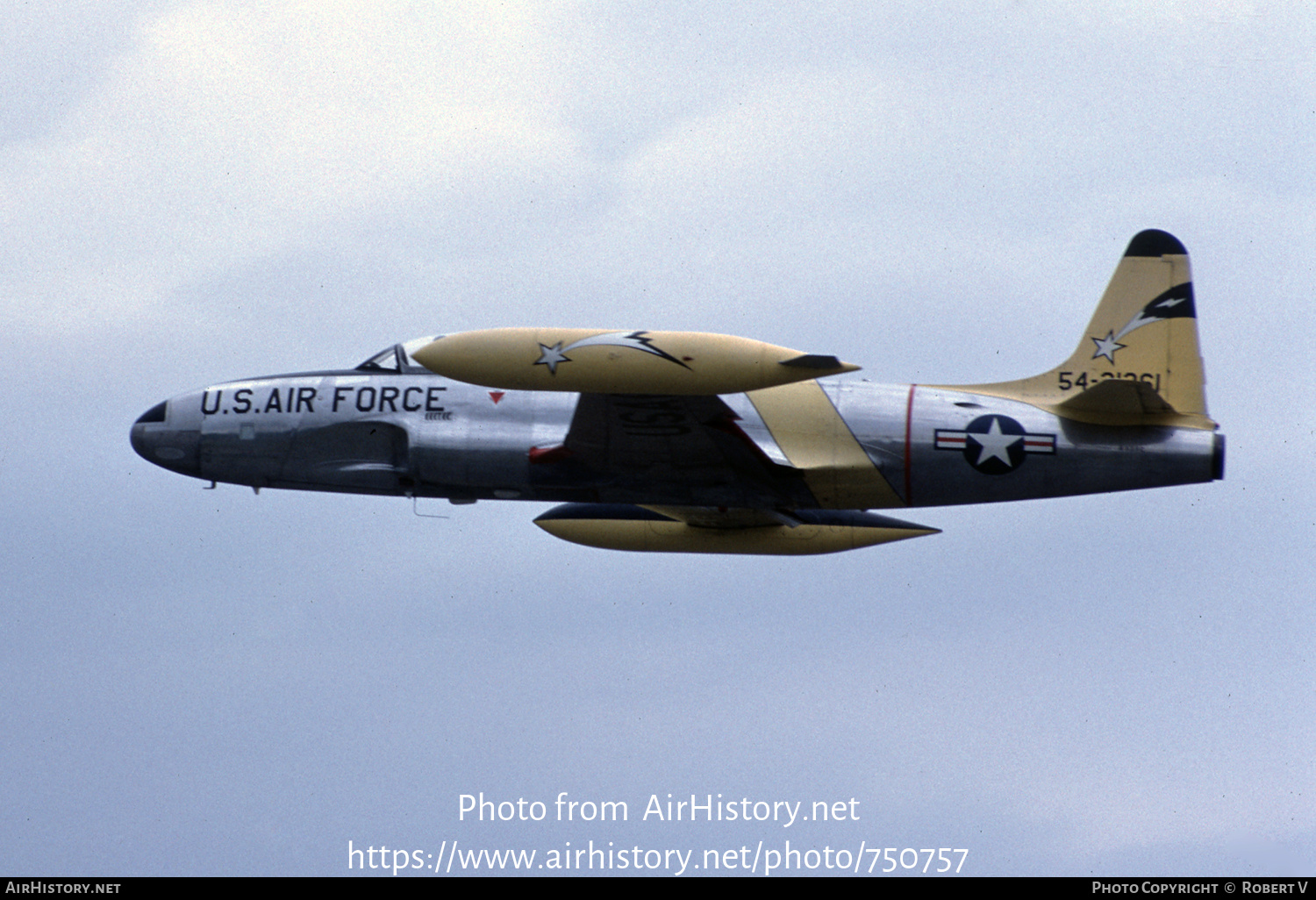 Aircraft Photo of N33VC / 54-21261 | Canadair CT-133 Silver Star 3 | USA - Air Force | AirHistory.net #750757