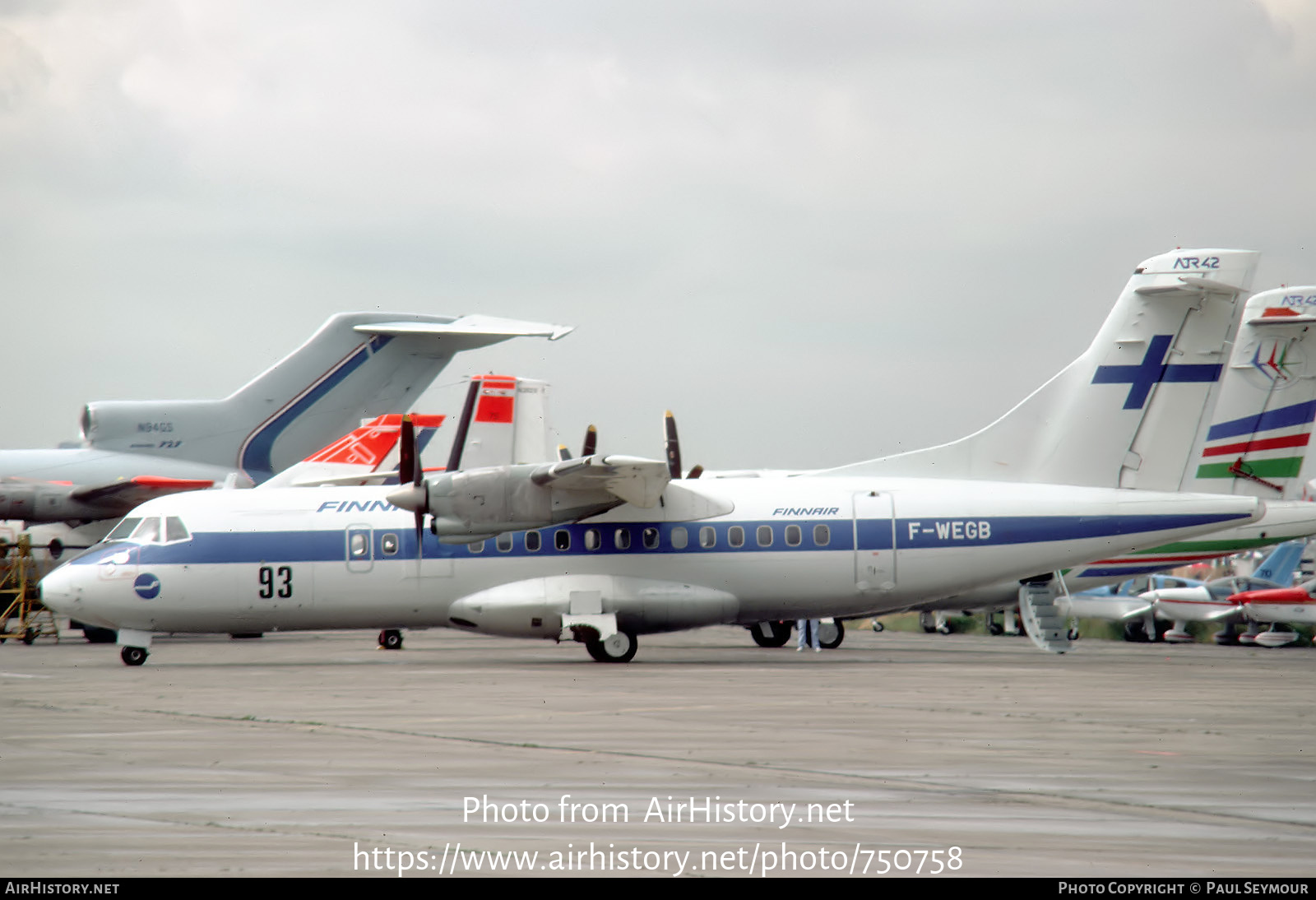 Aircraft Photo of F-WEGB | ATR ATR-42-200 | Finnair | AirHistory.net #750758