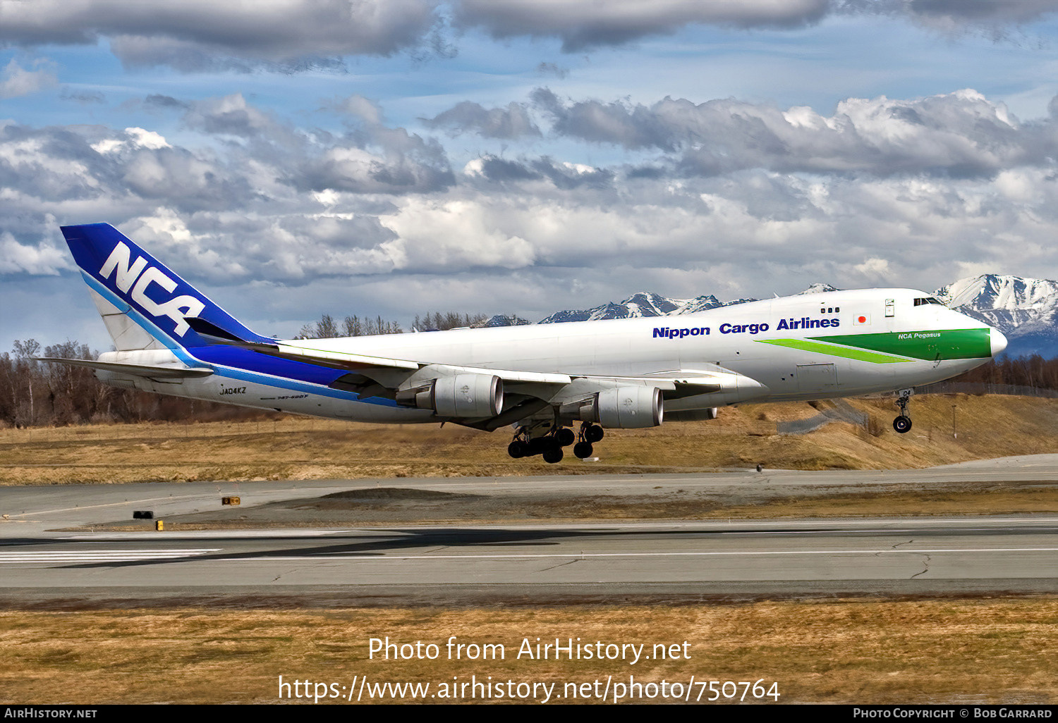 Aircraft Photo of JA04KZ | Boeing 747-4KZF/SCD | Nippon Cargo Airlines - NCA | AirHistory.net #750764