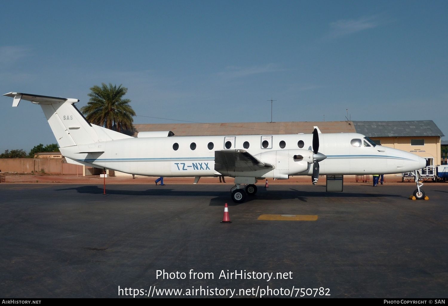 Aircraft Photo of TZ-NXX | Beech 1900C | Sahel Aviation Service | AirHistory.net #750782