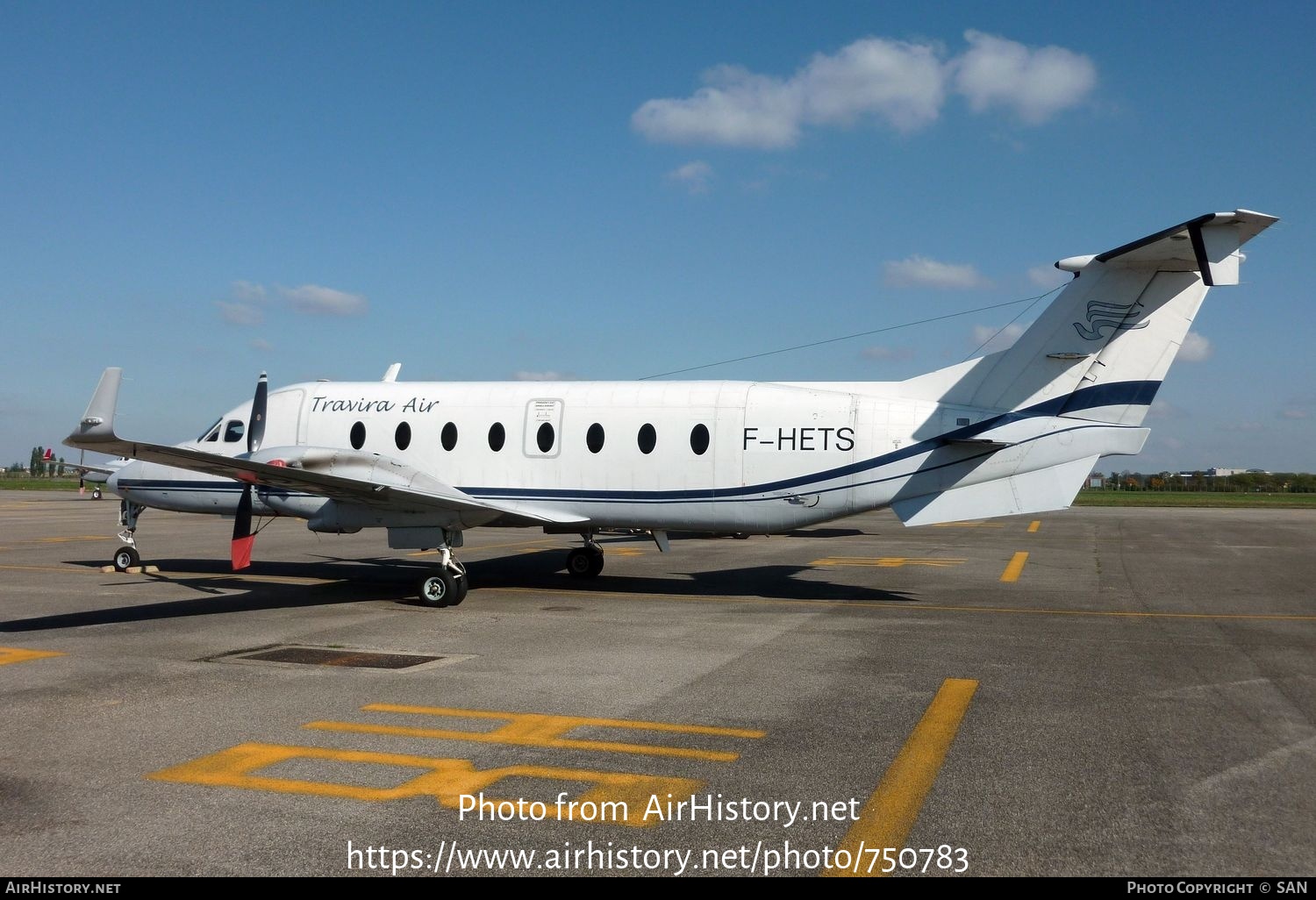 Aircraft Photo of F-HETS | Raytheon 1900D | Travira Air | AirHistory.net #750783