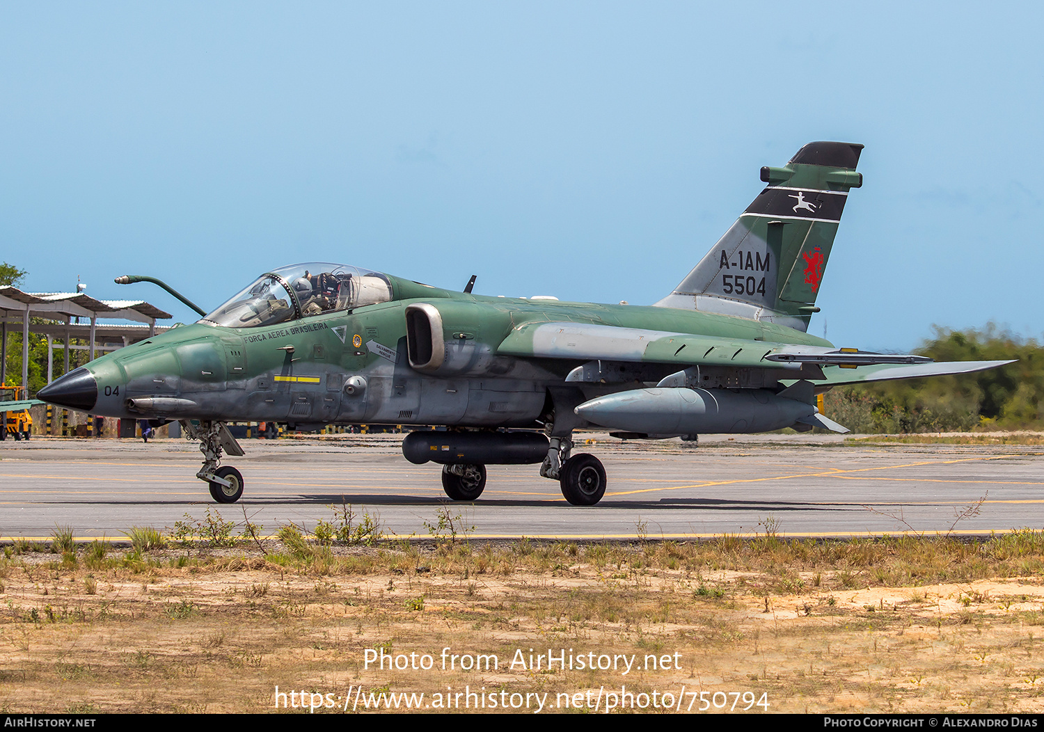 Aircraft Photo of 5504 | AMX International A-1AM | Brazil - Air Force | AirHistory.net #750794