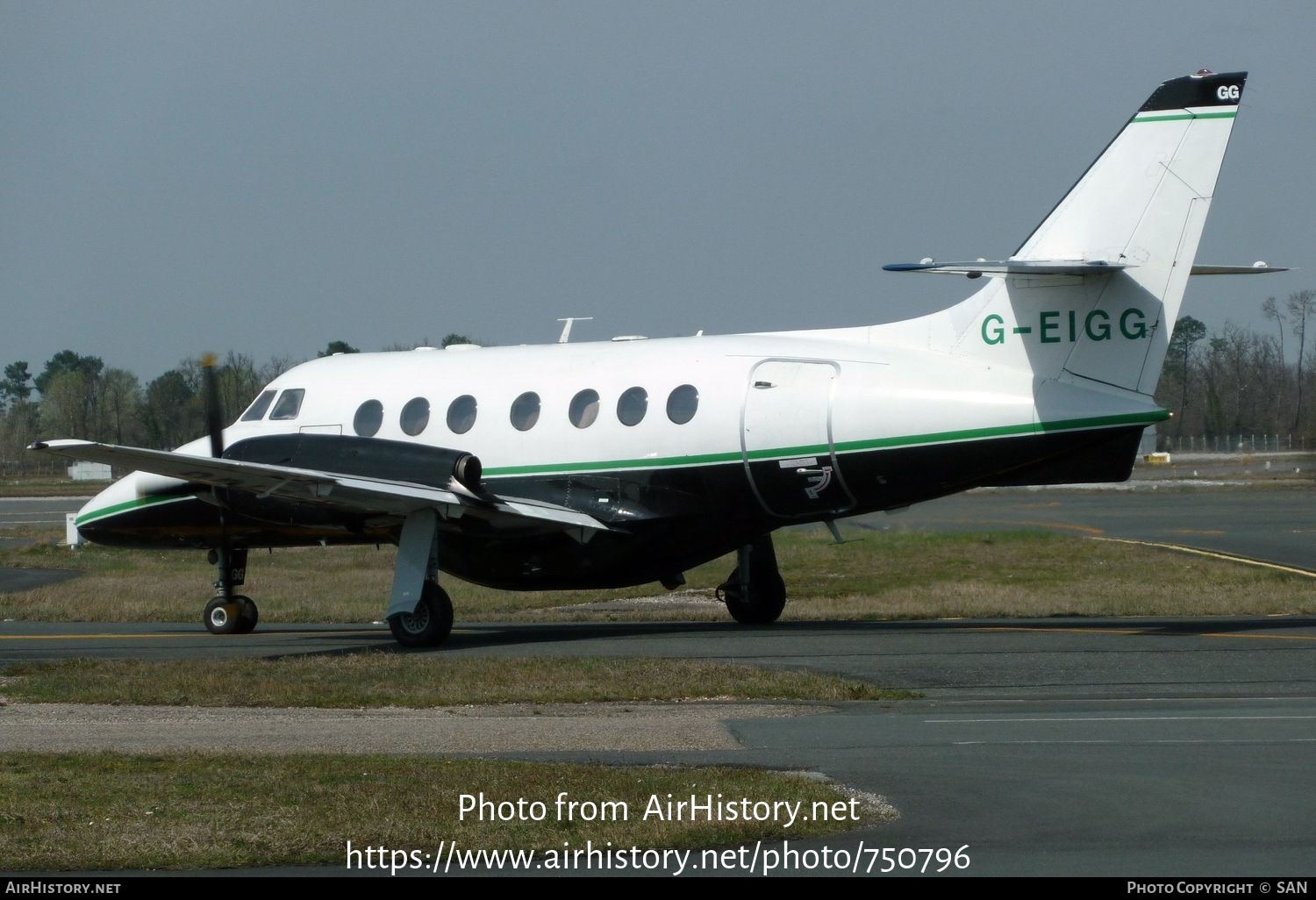 Aircraft Photo of G-EIGG | British Aerospace BAe-3112 Jetstream 31 | AirHistory.net #750796