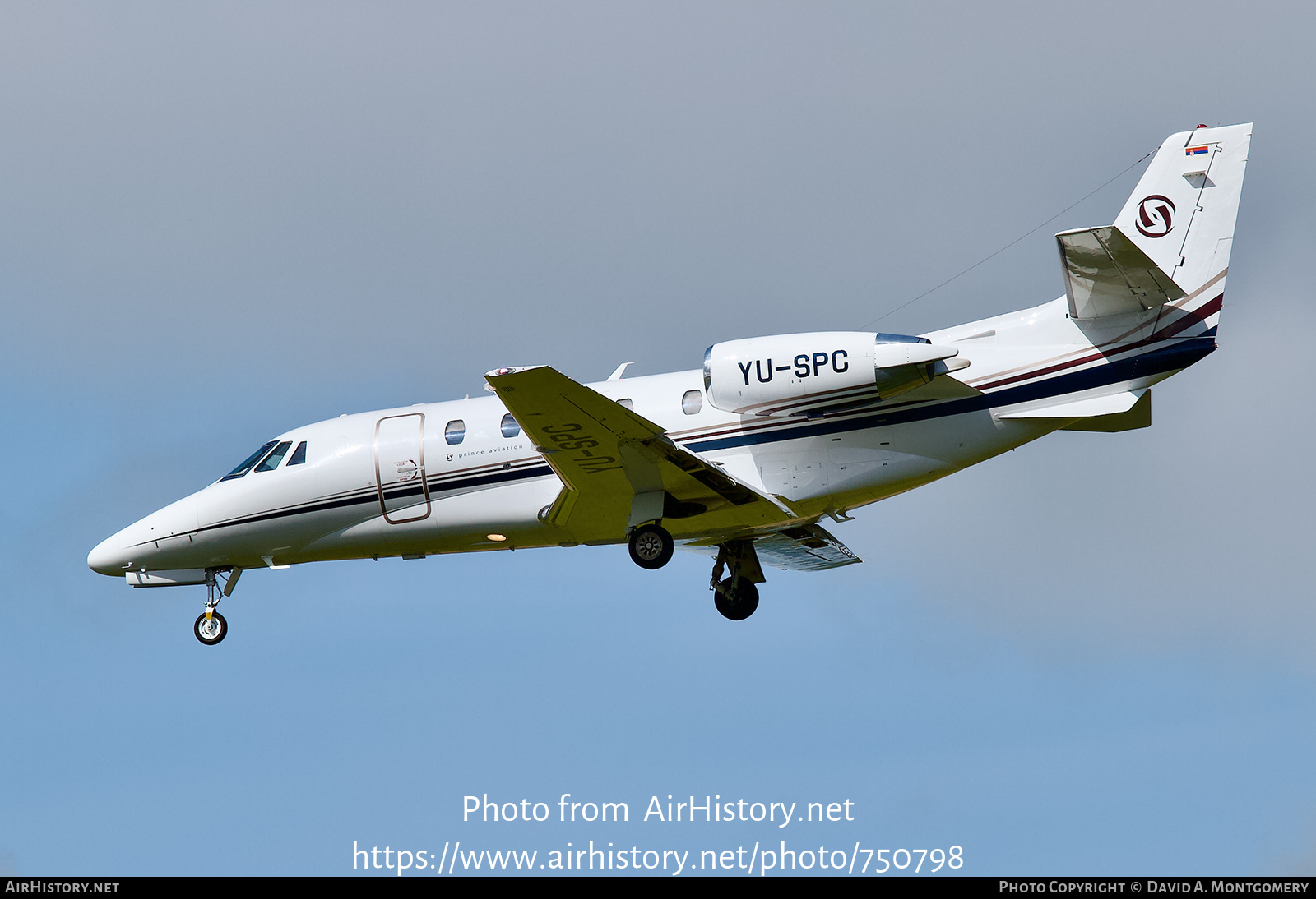 Aircraft Photo of YU-SPC | Cessna 560XL Citation XLS+ | Prince Aviation | AirHistory.net #750798