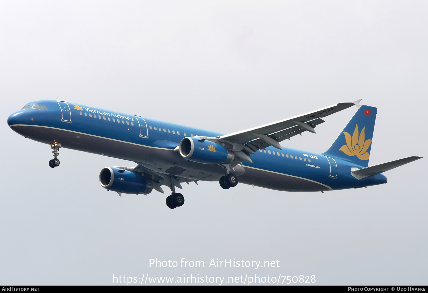 Aircraft Photo of VN-A345 | Airbus A321-231 | Vietnam Airlines | AirHistory.net #750828