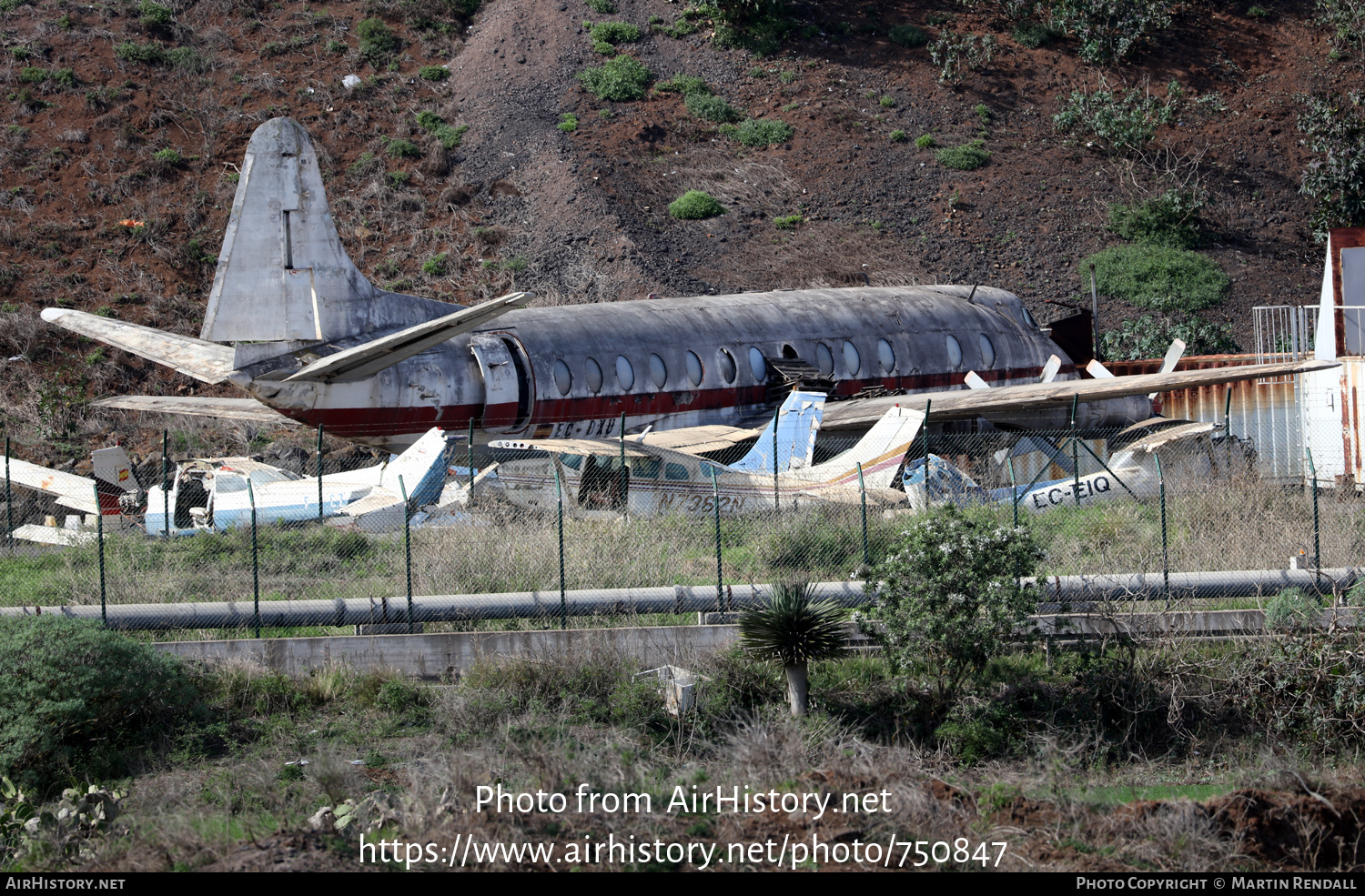 Aircraft Photo of EC-DXU | Vickers 806 Viscount | Líneas Aéreas Canarias - LAC | AirHistory.net #750847