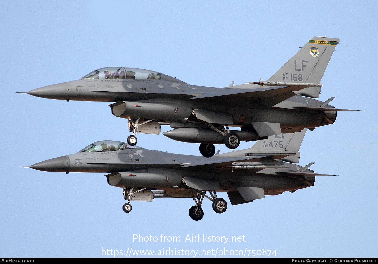 Aircraft Photo of 89-2158 / AF89-158 | General Dynamics F-16D Fighting Falcon | USA - Air Force | AirHistory.net #750874