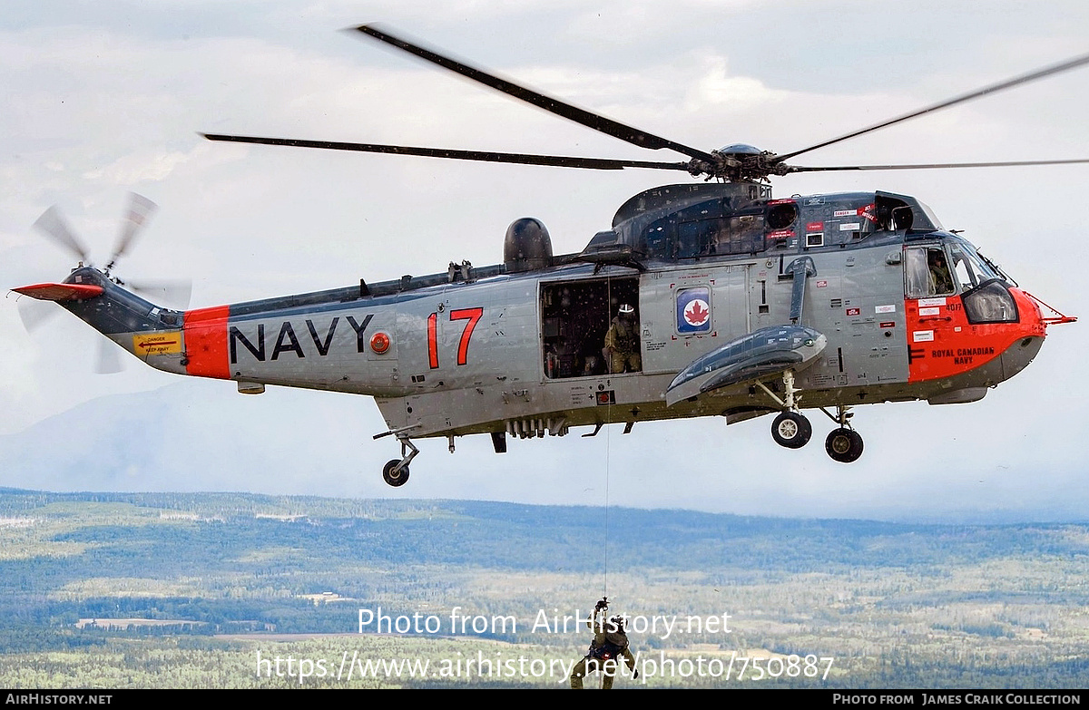 Aircraft Photo of 4017 | Sikorsky CH-124A Sea King (S-61B) | Canada - Air Force | Canada - Navy | AirHistory.net #750887