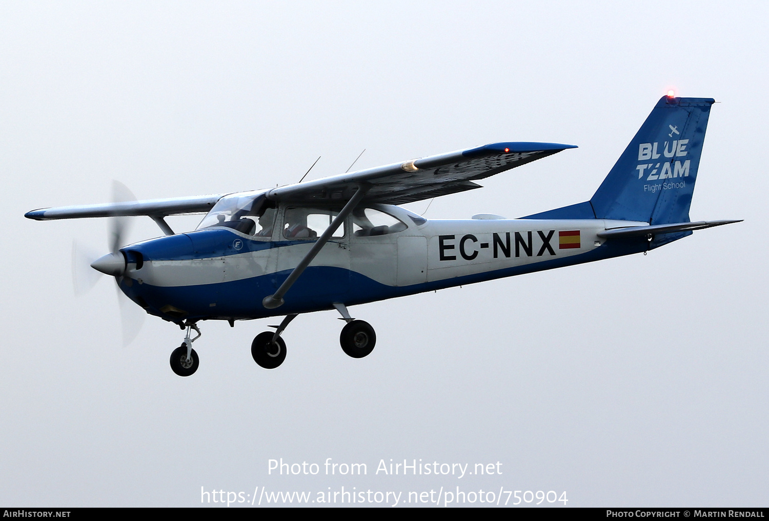 Aircraft Photo of EC-NNX | Reims FR172F Reims Rocket | Blue Team Flight School | AirHistory.net #750904