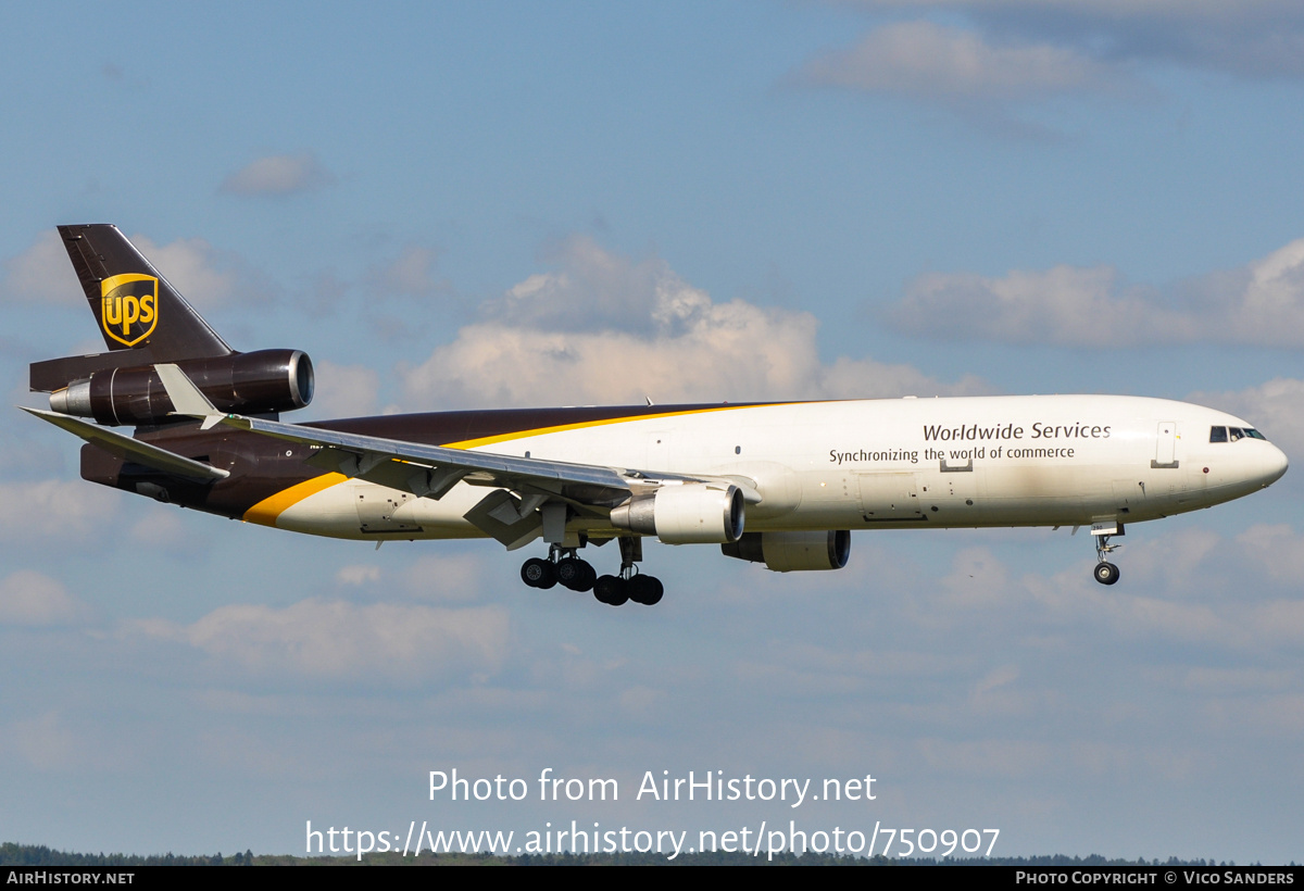 Aircraft Photo of N290UP | McDonnell Douglas MD-11/F | United Parcel Service - UPS | AirHistory.net #750907