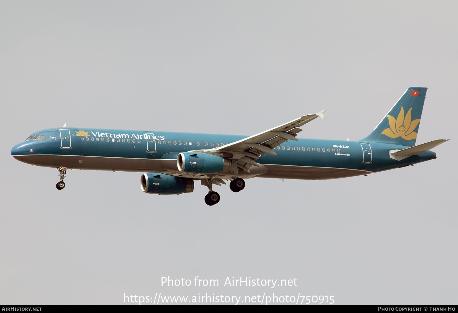 Aircraft Photo of VN-A329 | Airbus A321-231 | Vietnam Airlines | AirHistory.net #750915