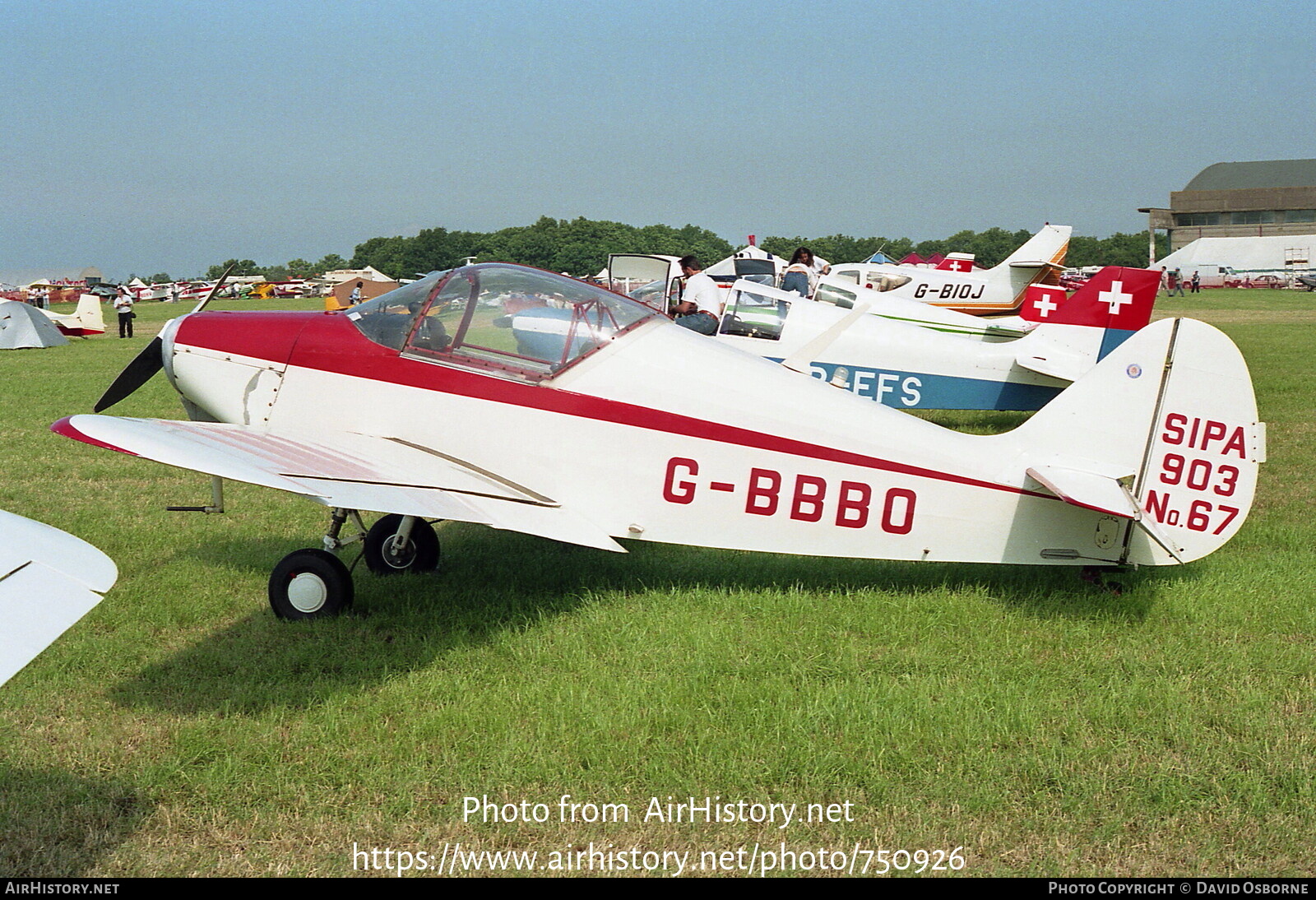 Aircraft Photo of G-BBBO | SIPA S-903 | AirHistory.net #750926