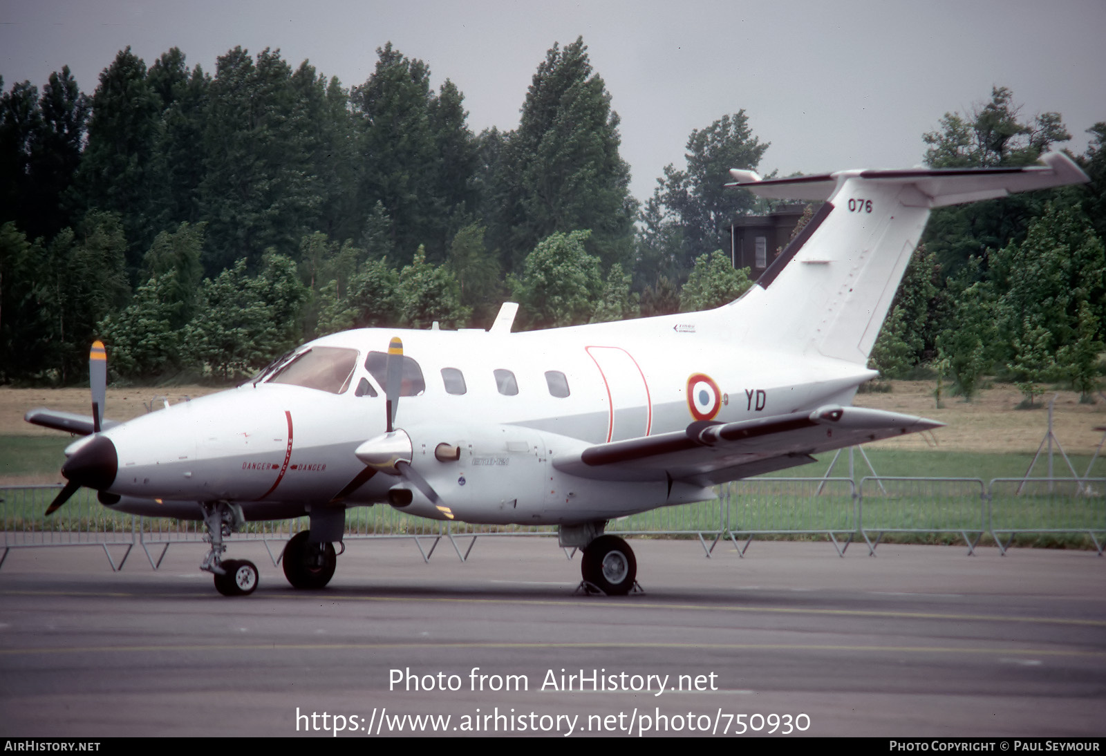 Aircraft Photo of 076 | Embraer EMB-121AA Xingu | France - Air Force | AirHistory.net #750930