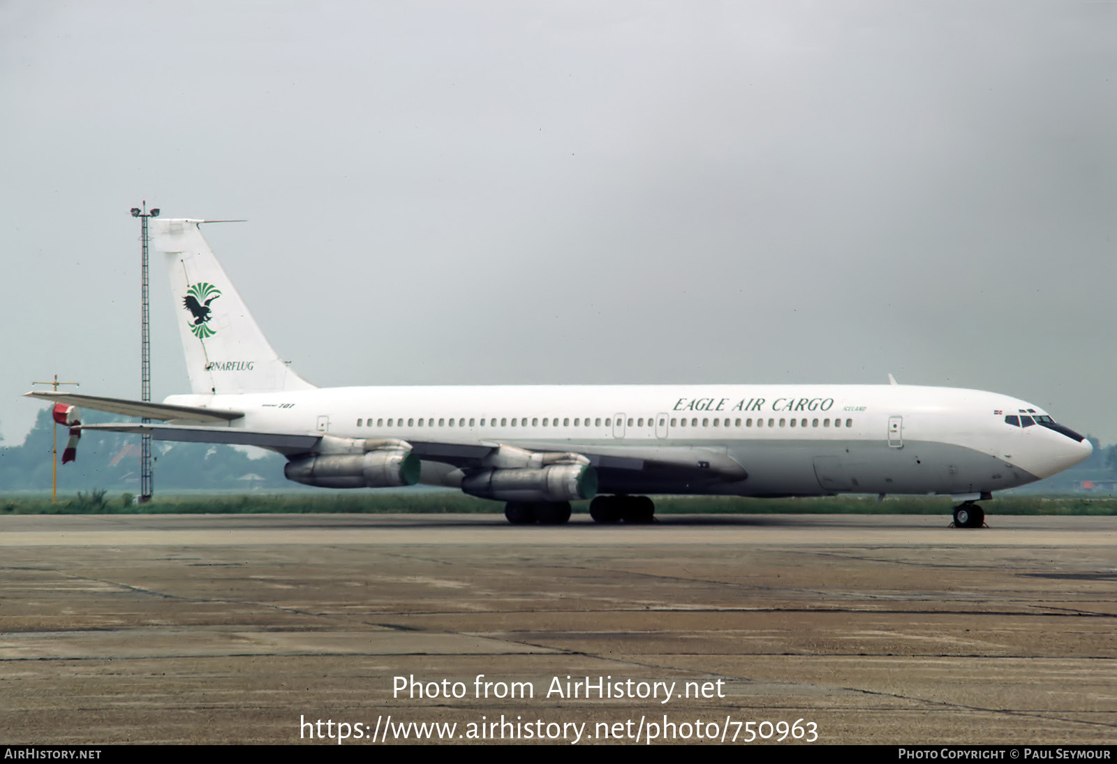 Aircraft Photo of TF-VLJ | Boeing 707-324C | Eagle Air of Iceland - Arnarflug | AirHistory.net #750963