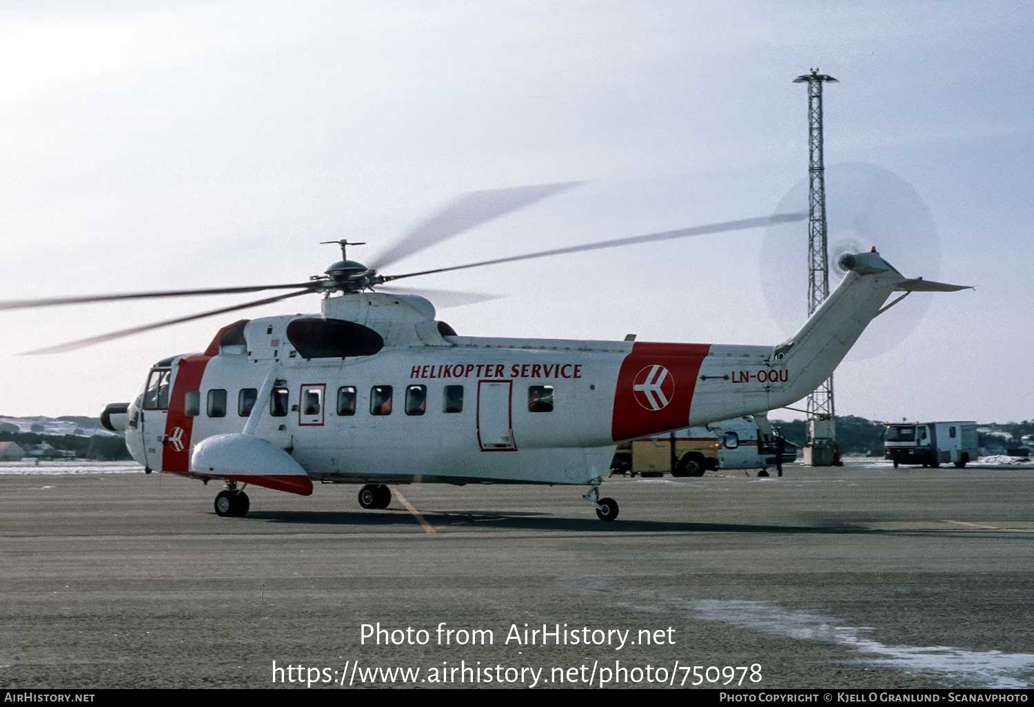 Aircraft Photo of LN-OQU | Sikorsky S-61N MkII | Helikopter Service | AirHistory.net #750978