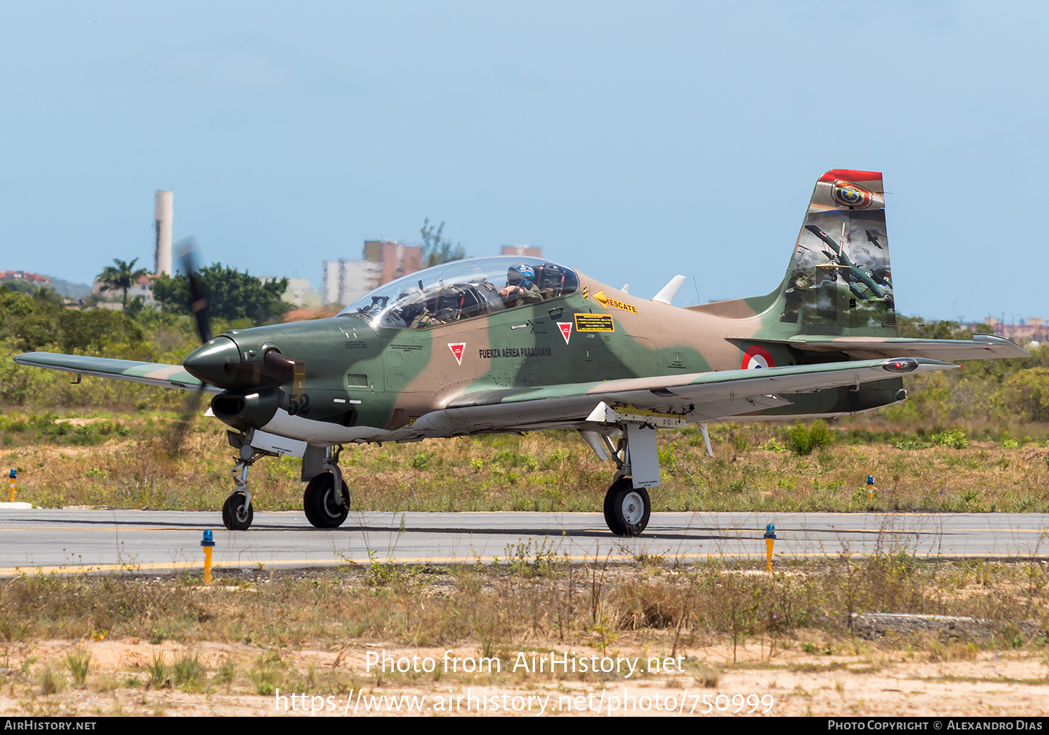 Aircraft Photo of 1052 | Embraer AT-27 Tucano | Paraguay - Air Force | AirHistory.net #750999