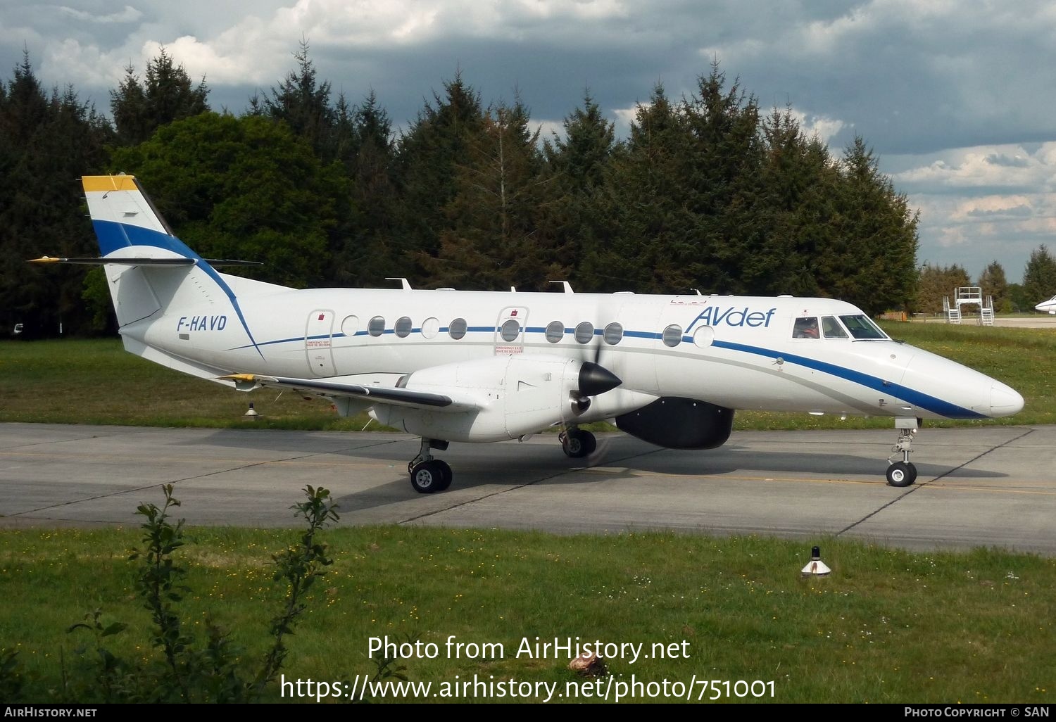 Aircraft Photo of F-HAVD | British Aerospace Jetstream 41 | AVdef - Aviation Défense Service | AirHistory.net #751001