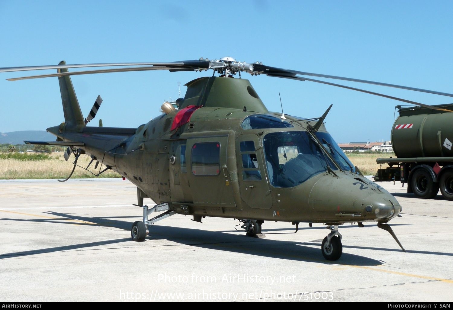 Aircraft Photo of H22 | Agusta A-109HO (A-109BA) | Belgium - Army | AirHistory.net #751003