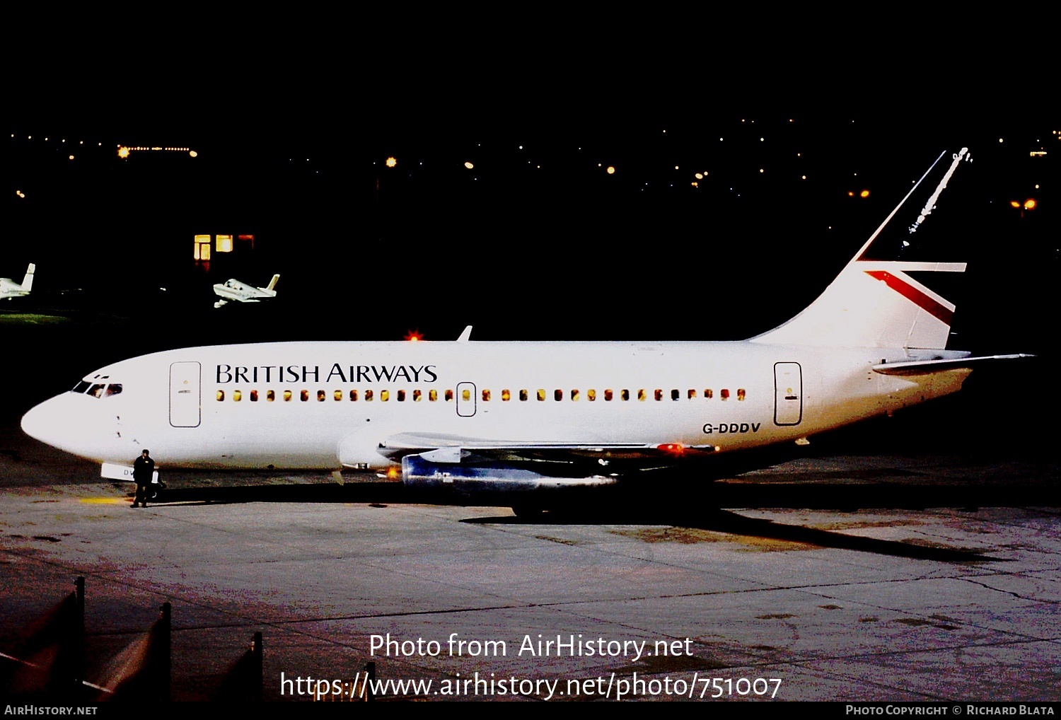 Aircraft Photo of G-DDDV | Boeing 737-2S3/Adv | British Airways | AirHistory.net #751007