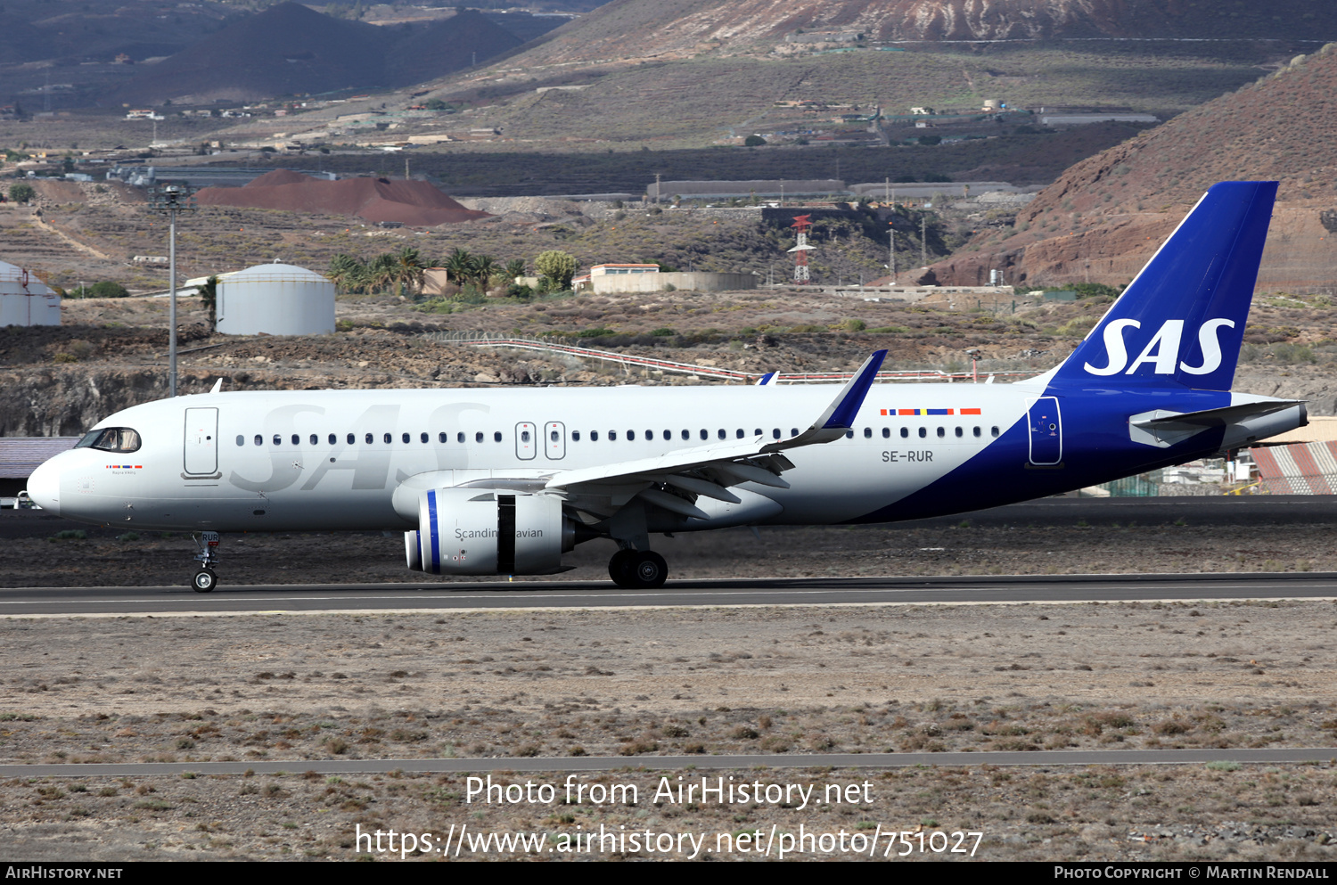 Aircraft Photo of SE-RUR | Airbus A320-251N | Scandinavian Airlines - SAS | AirHistory.net #751027