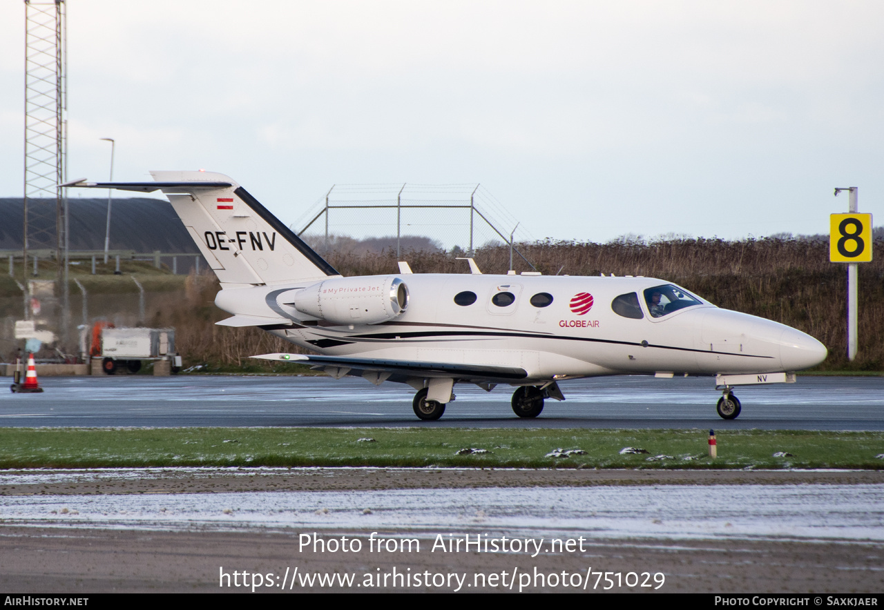 Aircraft Photo of OE-FNV | Cessna 510 Citation Mustang | GlobeAir | AirHistory.net #751029