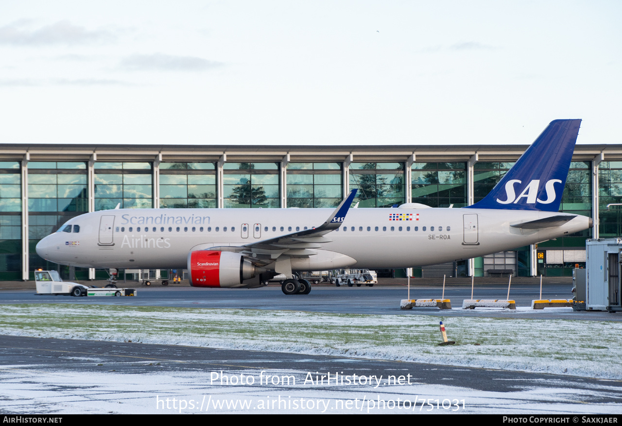 Aircraft Photo of SE-ROA | Airbus A320-251N | Scandinavian Airlines - SAS | AirHistory.net #751031