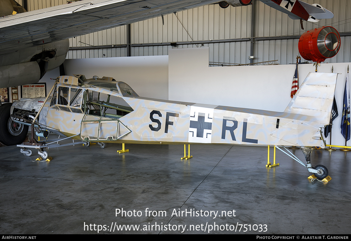 Aircraft Photo of SF-RL | Fieseler Fi-156D-2 Storch | Germany - Air Force | AirHistory.net #751033