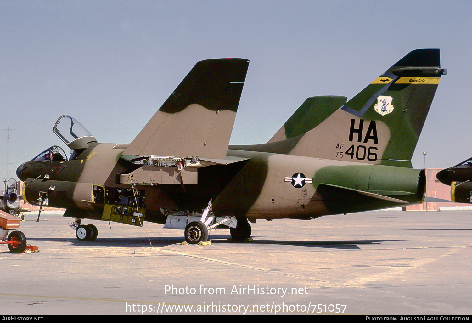 Aircraft Photo of 75-0406 / AF75-406 | Vought A-7D Corsair II | USA - Air Force | AirHistory.net #751057