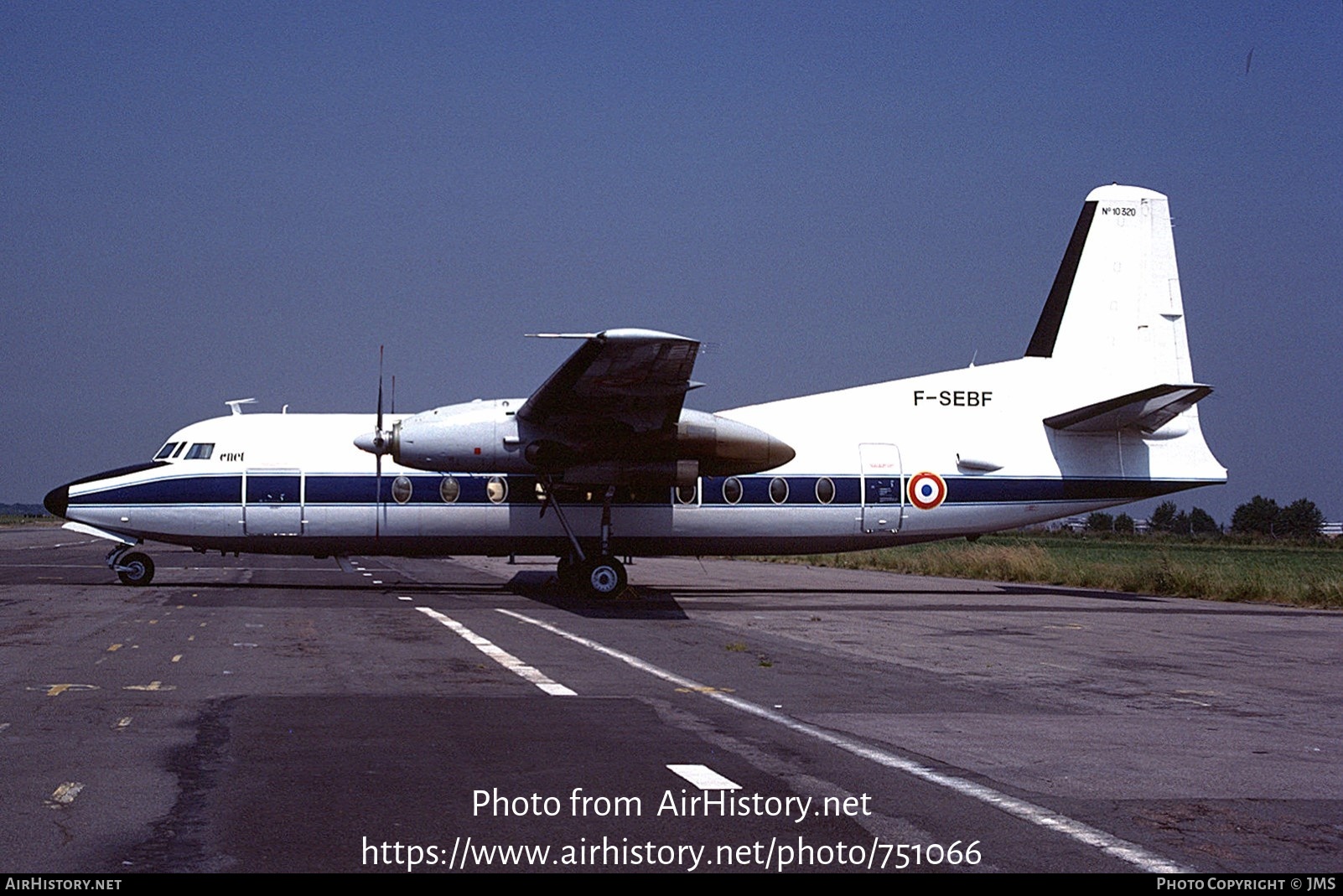 Aircraft Photo of 10320 | Fokker F27-200 Friendship | France - CNET | AirHistory.net #751066