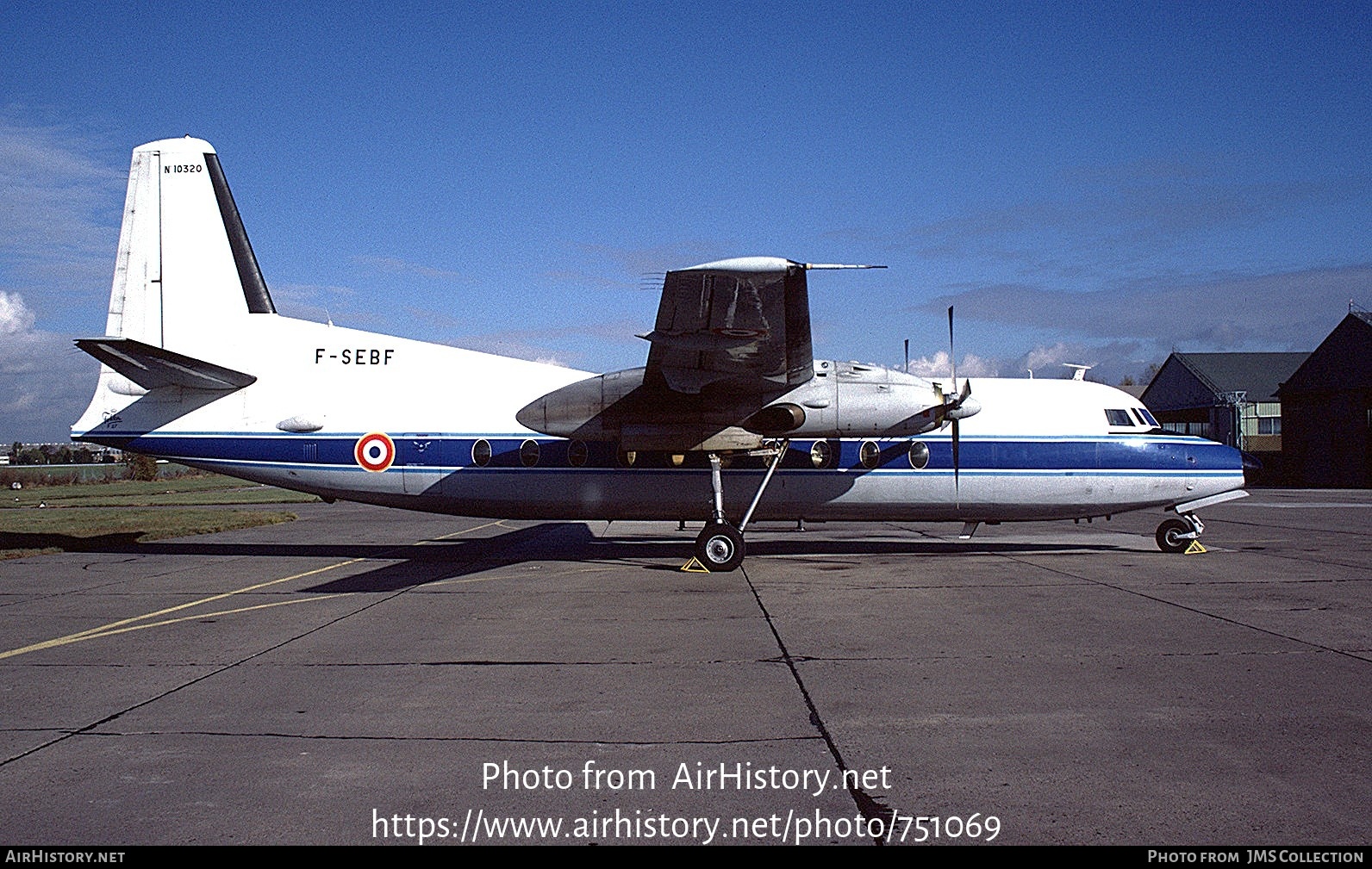 Aircraft Photo of 10320 | Fokker F27-200 Friendship | France - CNET | AirHistory.net #751069