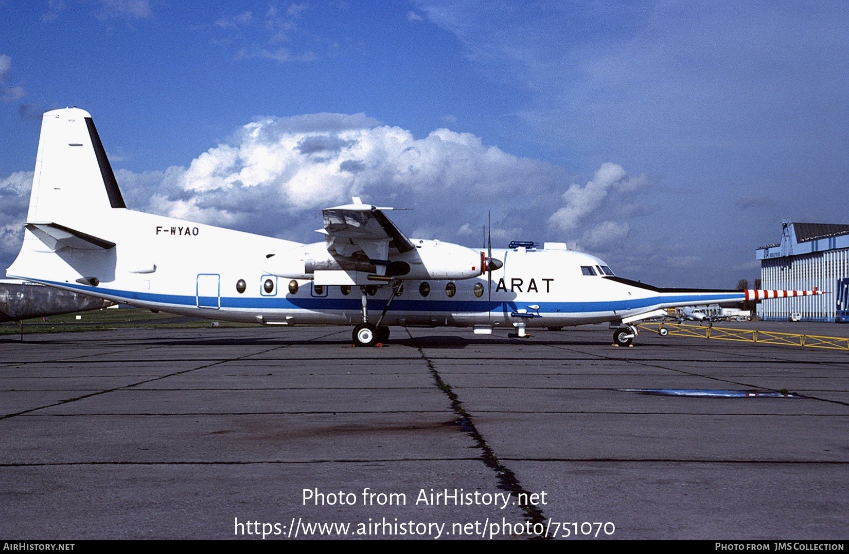 Aircraft Photo of F-WYAO | Fokker F27-700/ARAT Friendship | IGN - Institut Géographique National | AirHistory.net #751070