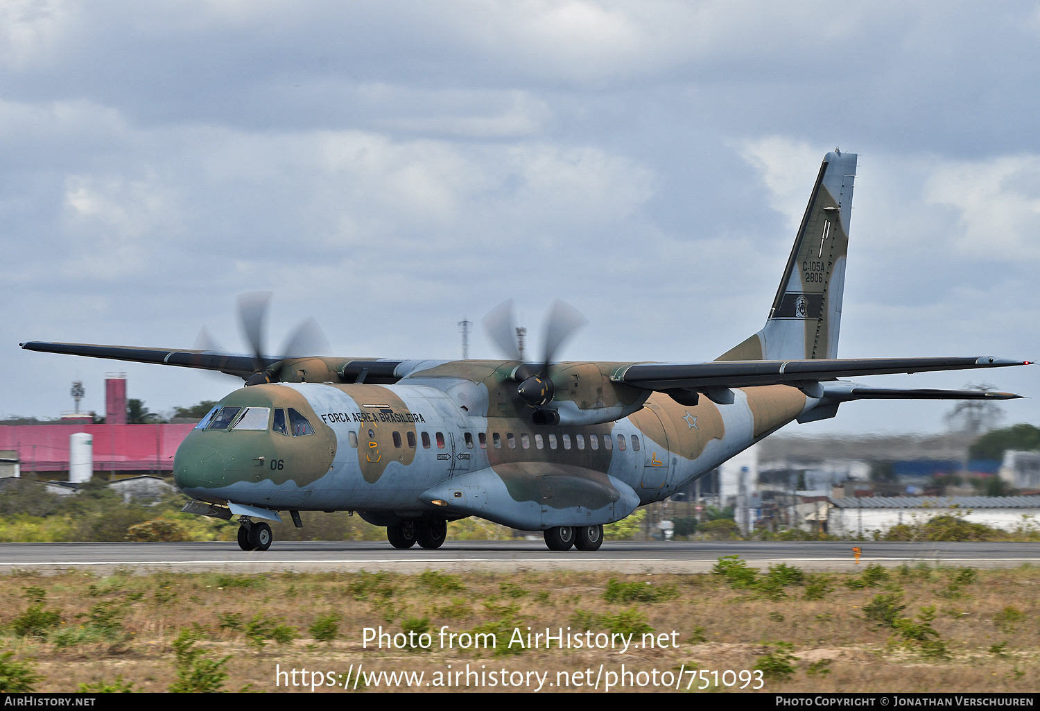 Aircraft Photo of 2806 | CASA C-105A Amazonas | Brazil - Air Force | AirHistory.net #751093