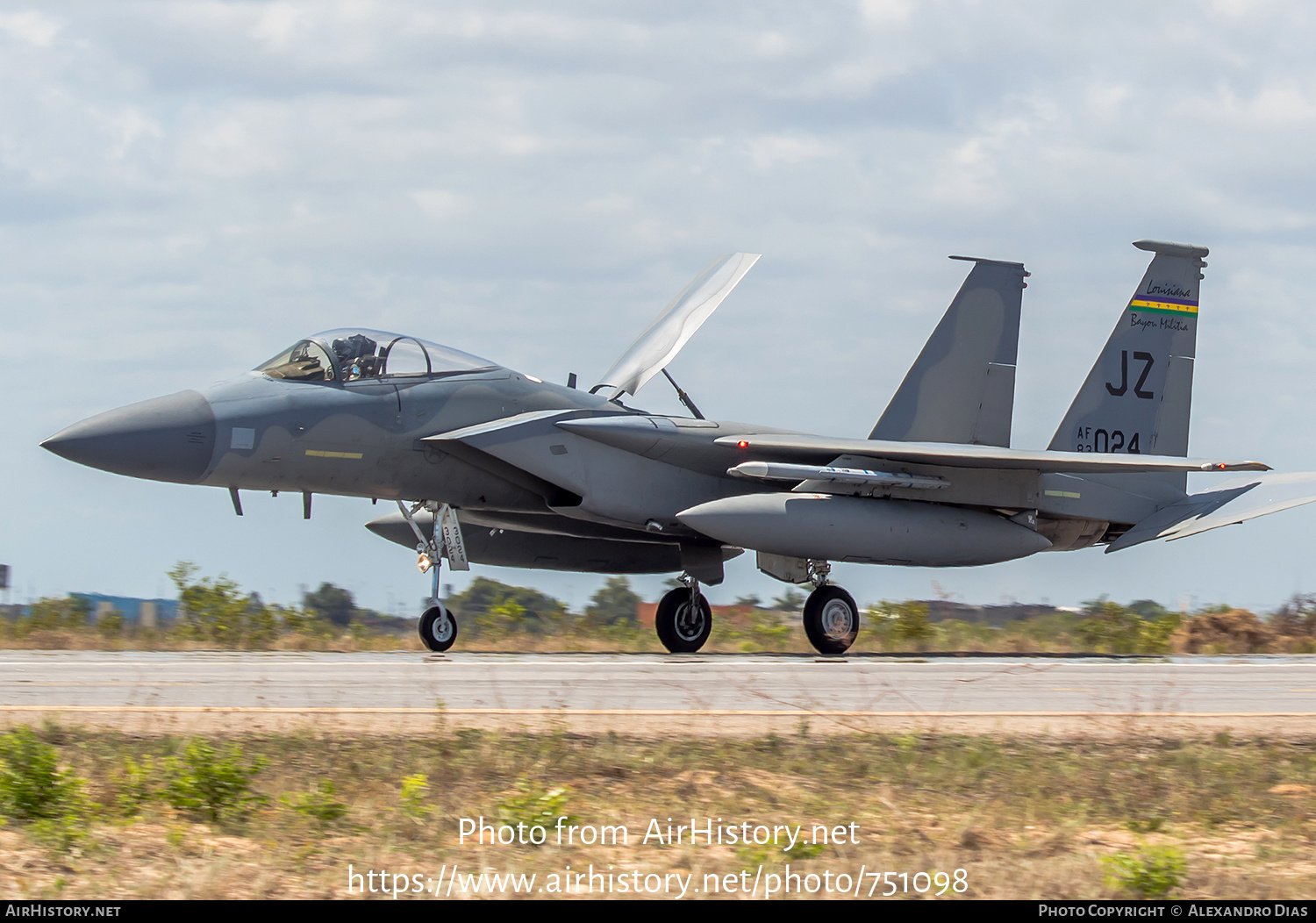 Aircraft Photo of 83-0024 / AF83-024 | McDonnell Douglas F-15C Eagle | USA - Air Force | AirHistory.net #751098