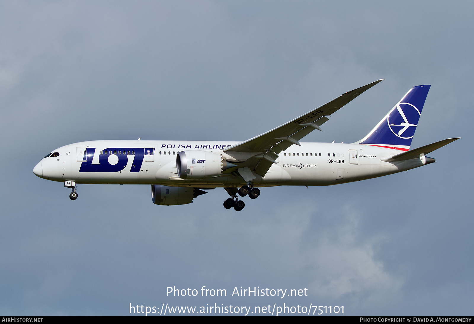 Aircraft Photo of SP-LRB | Boeing 787-8 Dreamliner | LOT Polish Airlines - Polskie Linie Lotnicze | AirHistory.net #751101