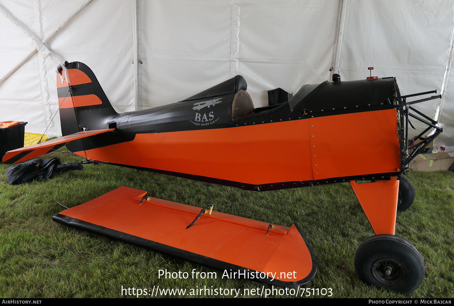 Aircraft Photo of N179VP | Smith Miniplane DSA-1 | BAS Part Sales | AirHistory.net #751103