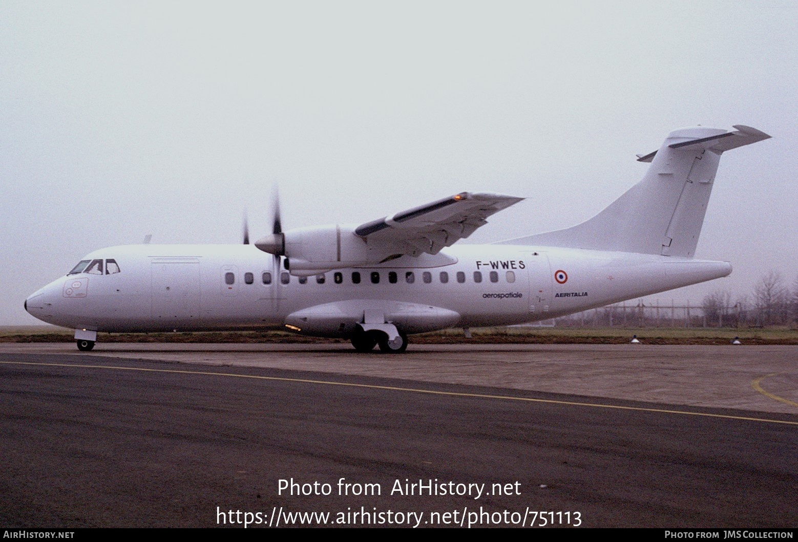 Aircraft Photo of F-WWES | ATR ATR-42-300 | Aerospatiale | AirHistory.net #751113