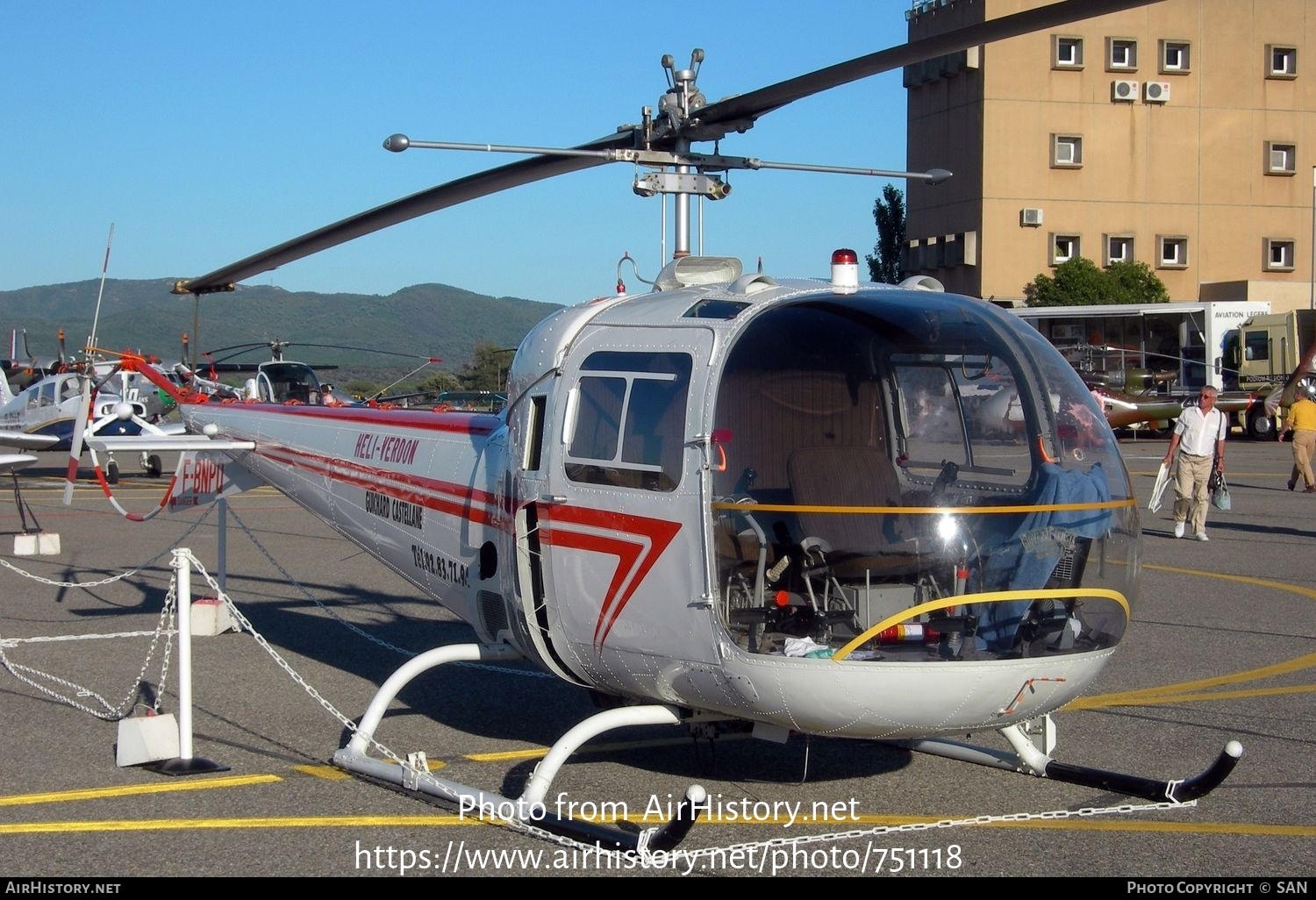 Aircraft Photo of F-BNPQ | Bell 47J Ranger | Heli-Verdon | AirHistory.net #751118