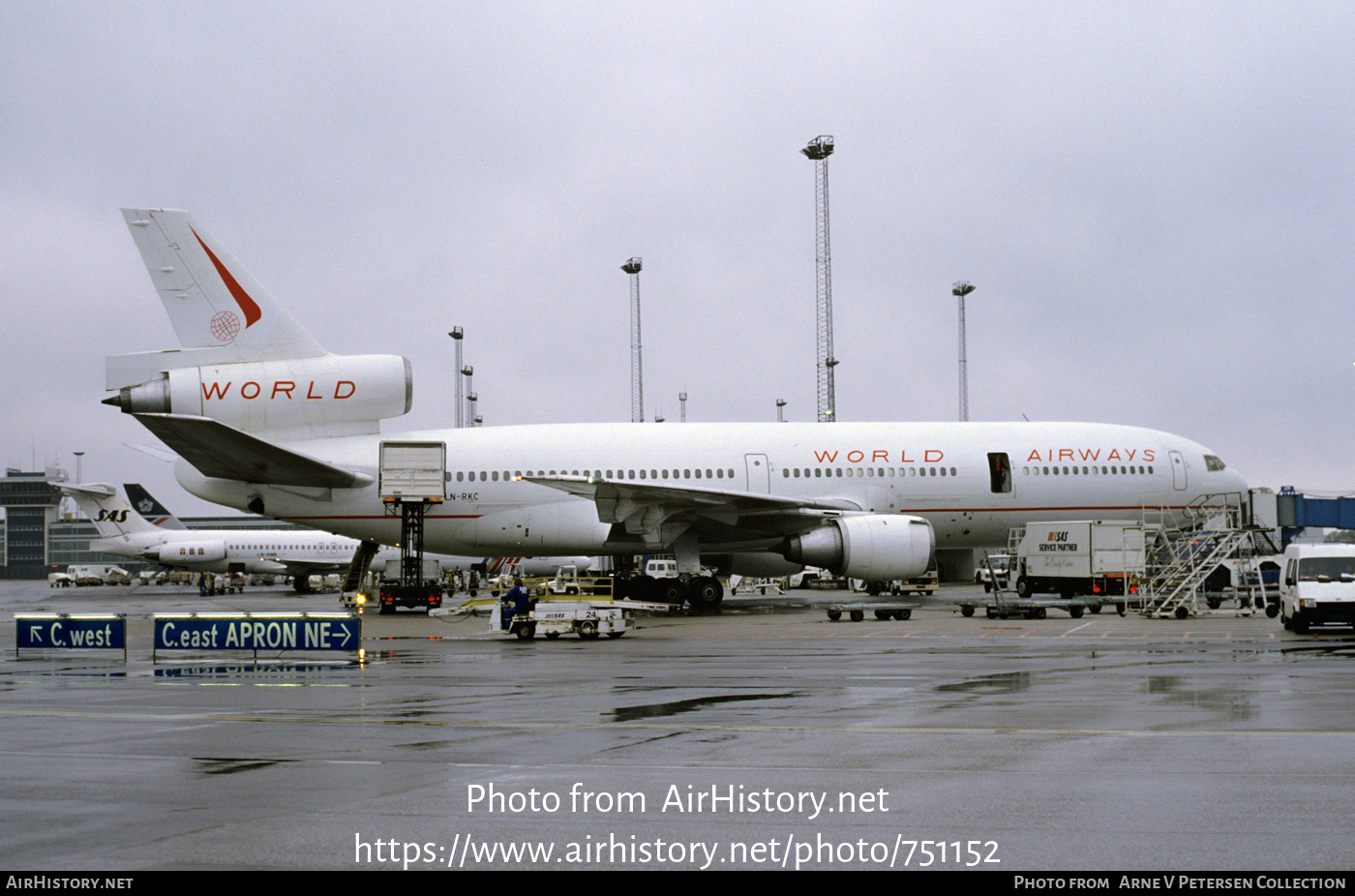 Aircraft Photo of LN-RKC | McDonnell Douglas DC-10-30 | World Airways | AirHistory.net #751152