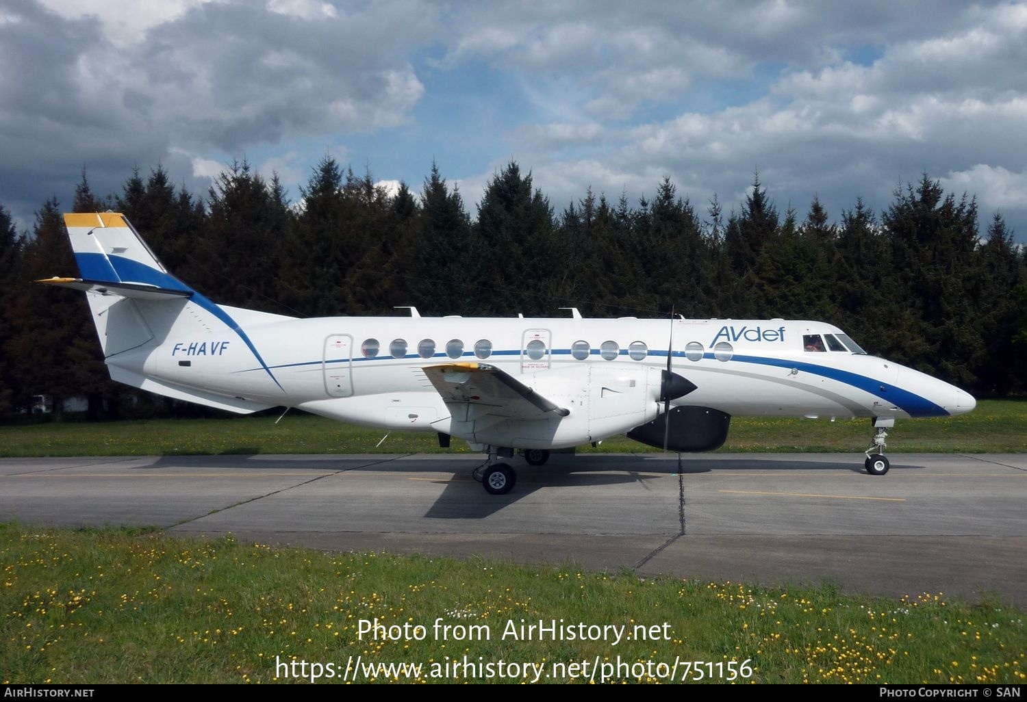 Aircraft Photo of F-HAVF | British Aerospace Jetstream 41 | AVdef - Aviation Défense Service | AirHistory.net #751156