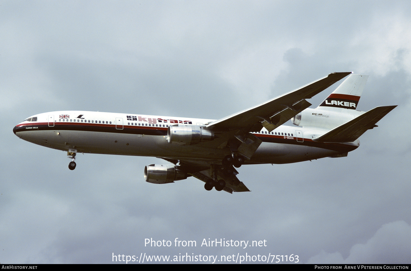 Aircraft Photo of G-BGXH | McDonnell Douglas DC-10-30 | Laker Airways | AirHistory.net #751163