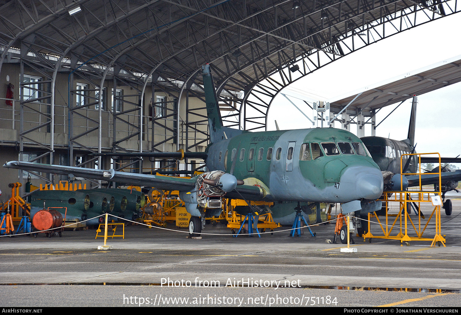 Aircraft Photo of 2347 | Embraer C-95BM Bandeirante | Brazil - Air Force | AirHistory.net #751184