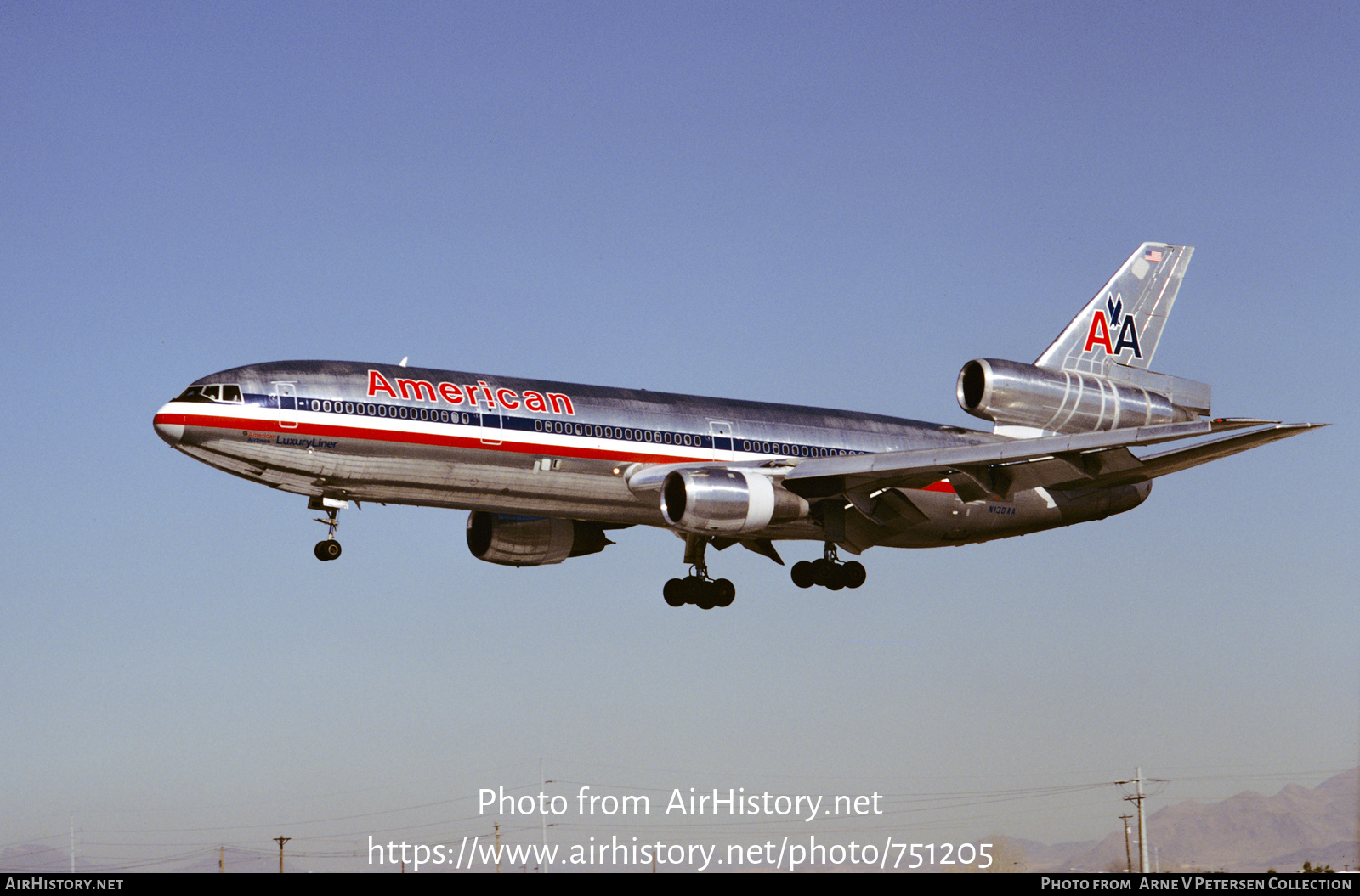 Aircraft Photo of N130AA | McDonnell Douglas DC-10-10 | American Airlines | AirHistory.net #751205