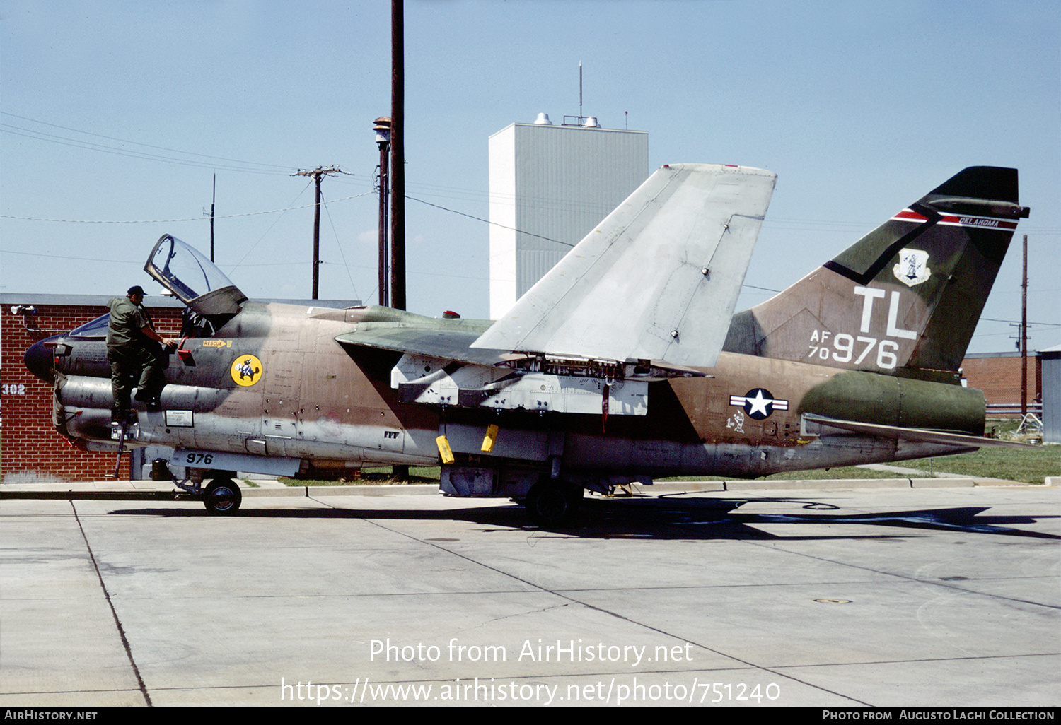 Aircraft Photo of 70-0976 / AF70-976 | LTV A-7D Corsair II | USA - Air Force | AirHistory.net #751240