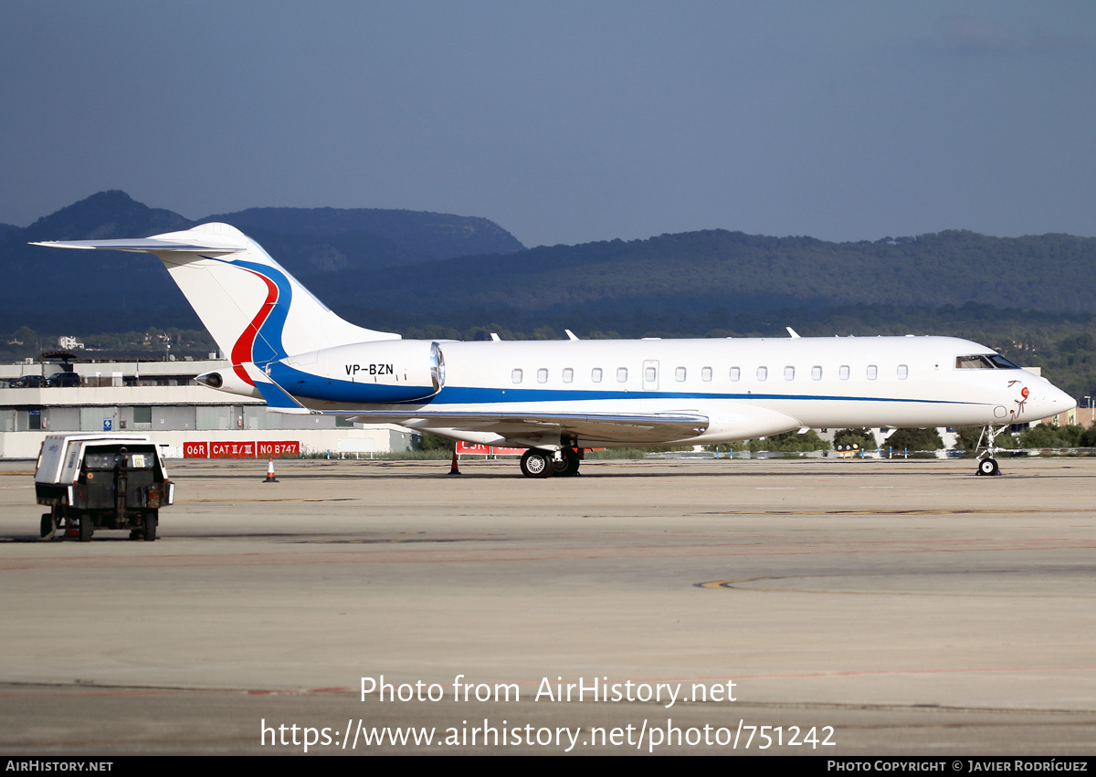 Aircraft Photo of VP-BZN | Bombardier Global 6000 (BD-700-1A10) | AirHistory.net #751242