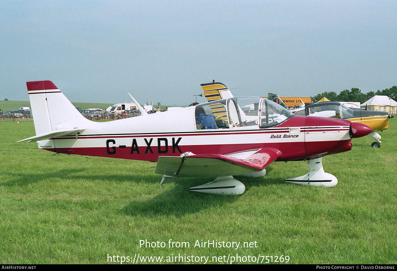 Aircraft Photo of G-AXDK | CEA DR-315 Petit Prince | AirHistory.net #751269