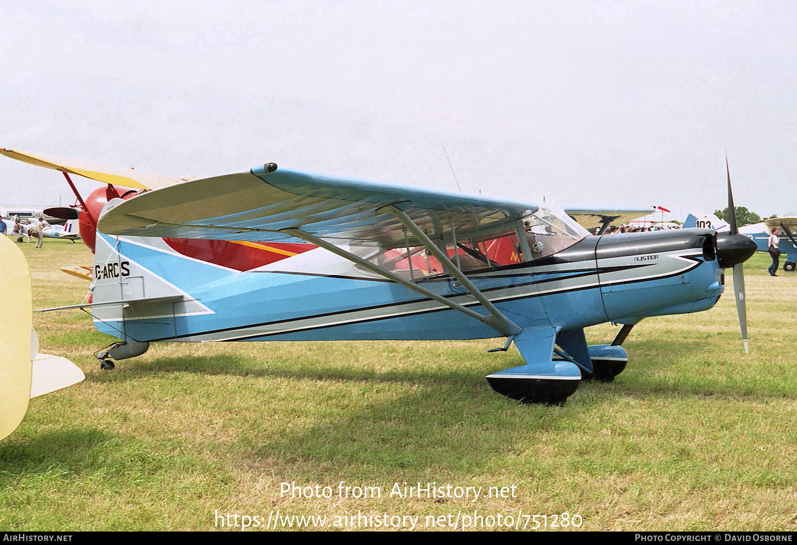 Aircraft Photo of G-ARCS | Auster D6 Srs 180 | AirHistory.net #751280