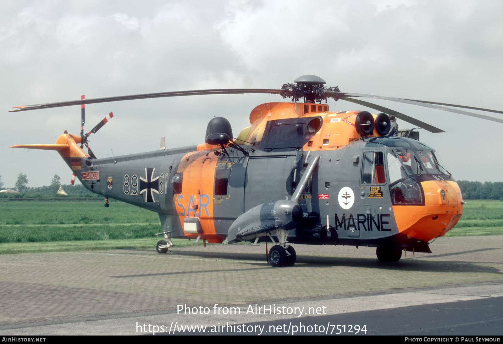 Aircraft Photo of 8961 | Westland WS-61 Sea King Mk41 | Germany - Navy | AirHistory.net #751294